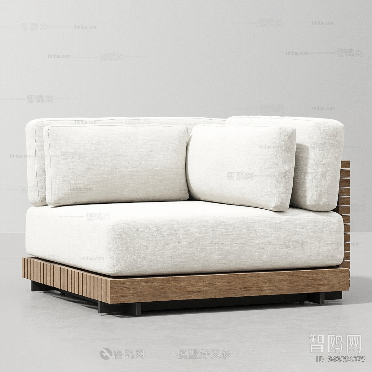 Modern Three-seat Sofa