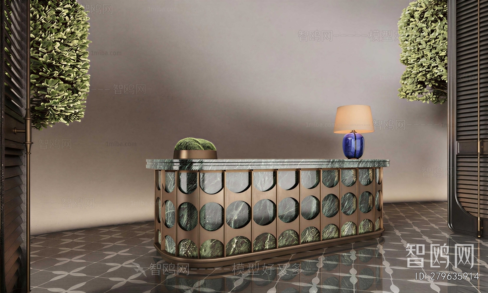 Modern Reception Desk