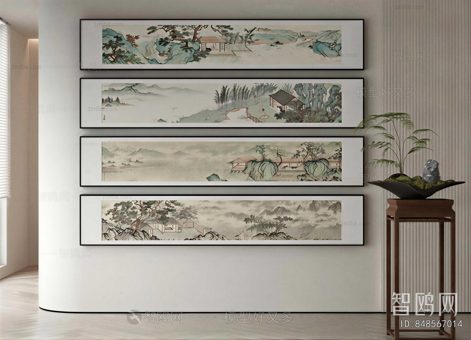 New Chinese Style Painting