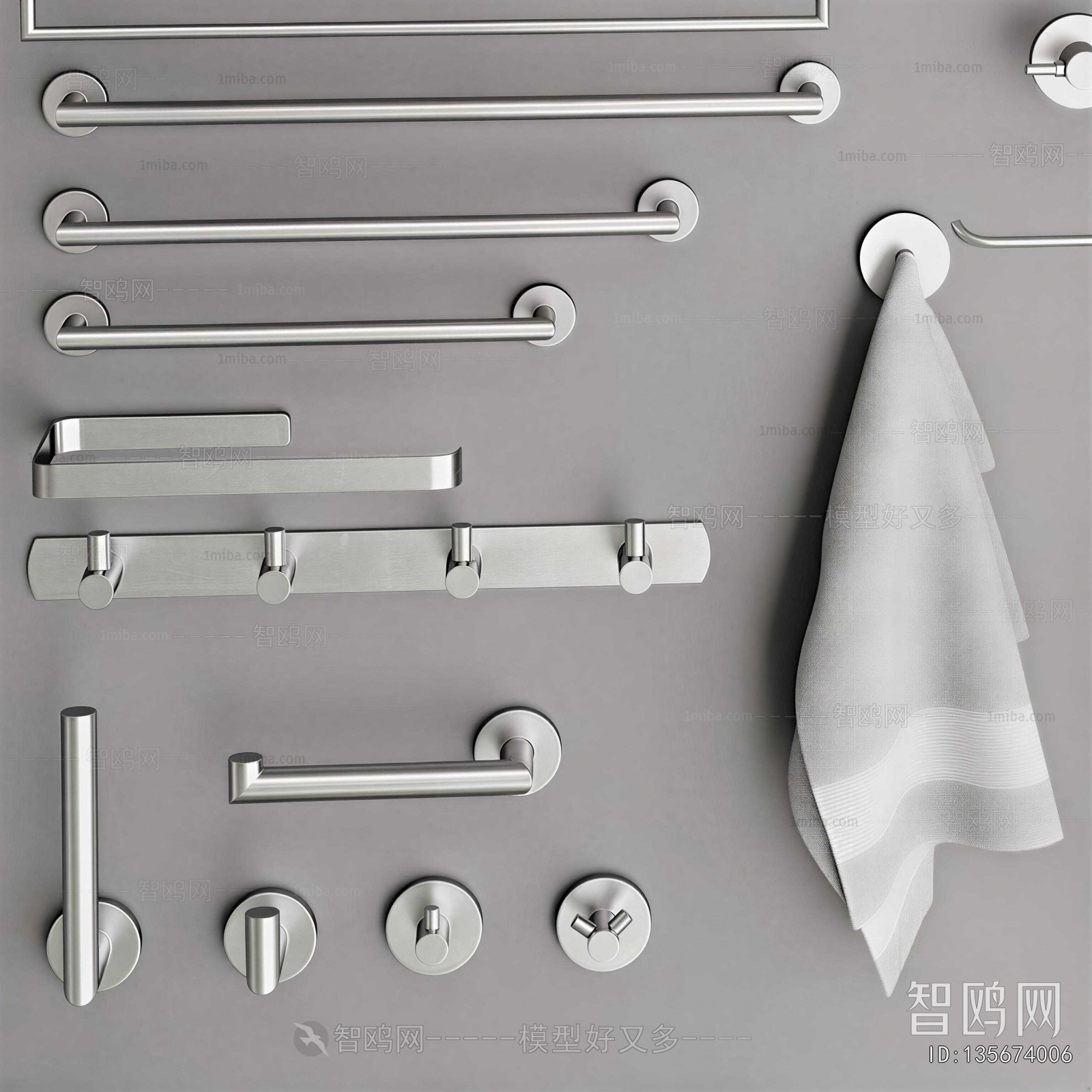 Modern Bathroom Rack