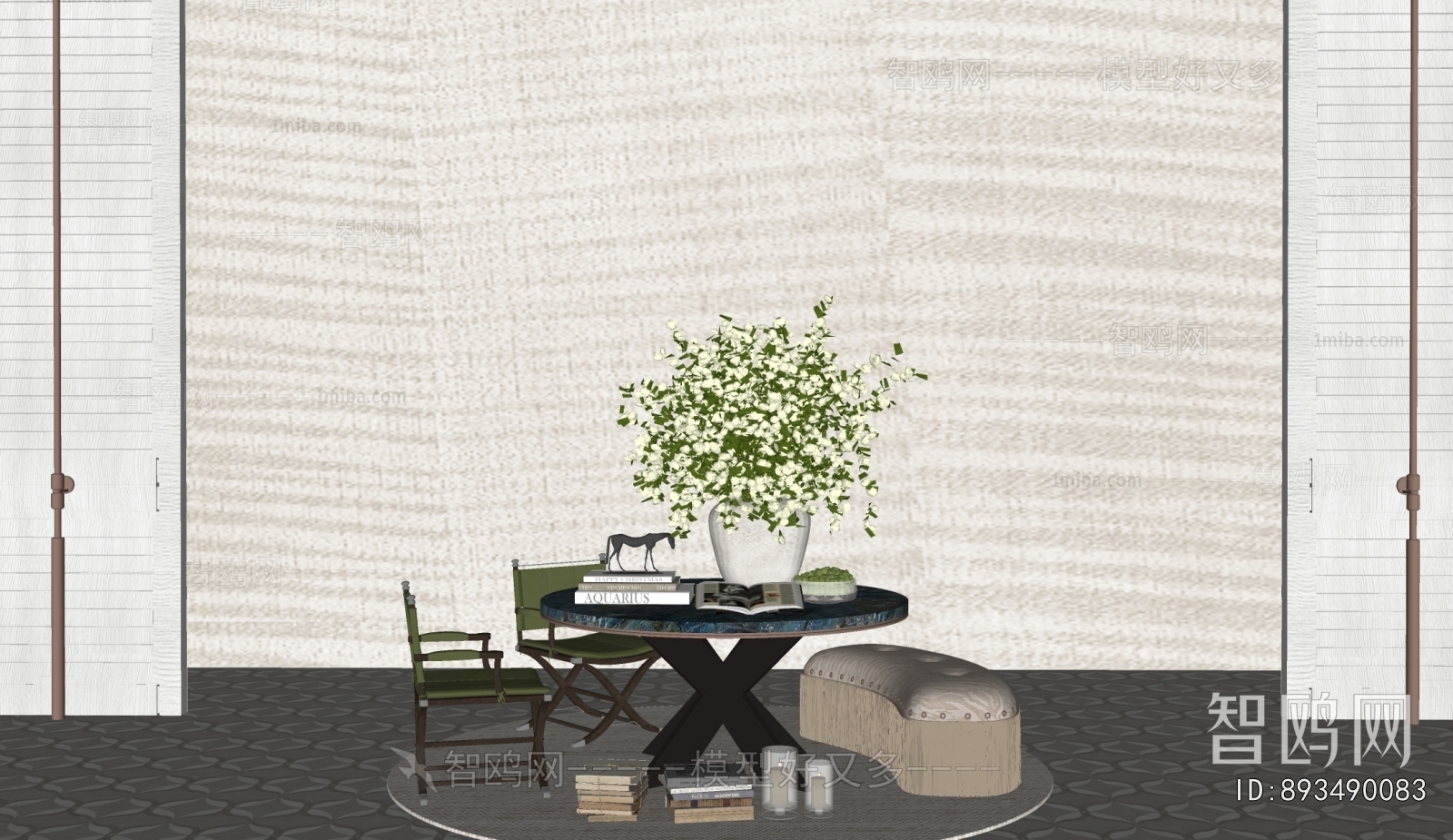 Modern Leisure Table And Chair