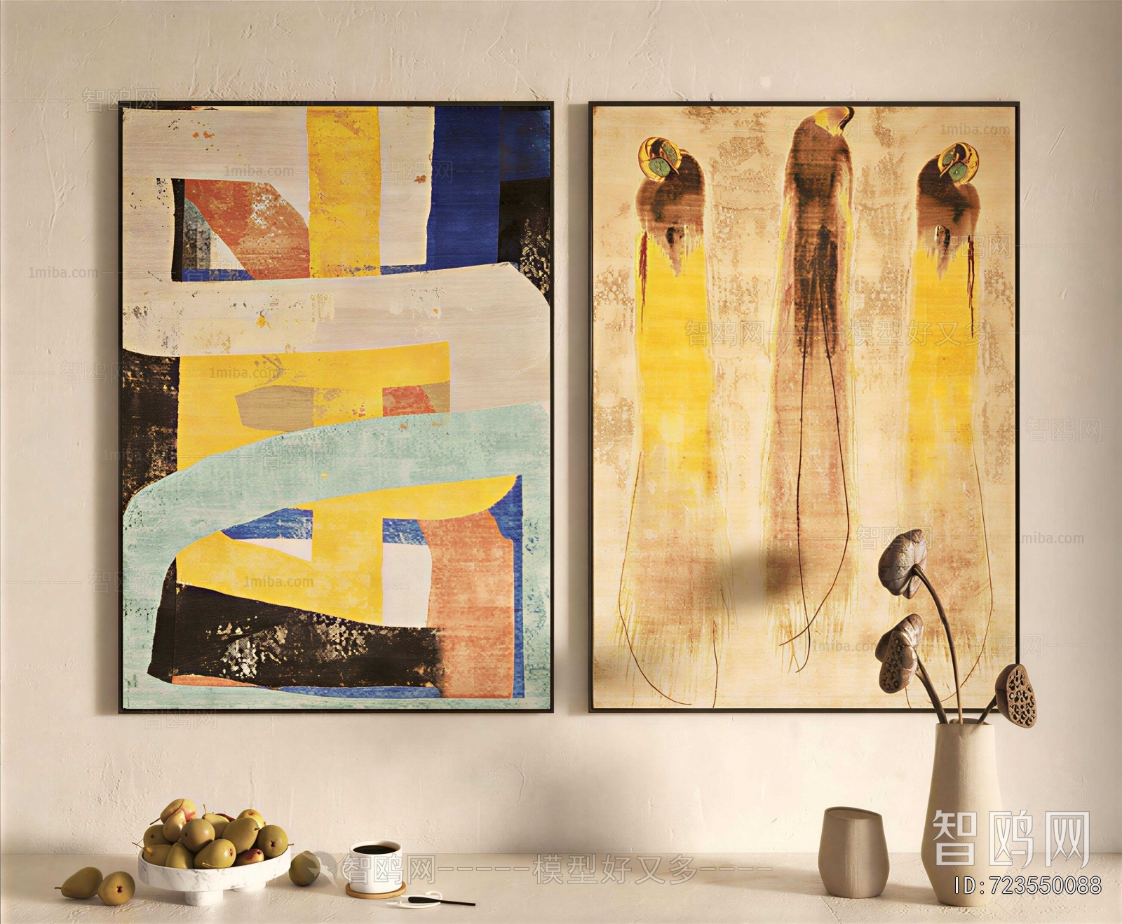Wabi-sabi Style Painting