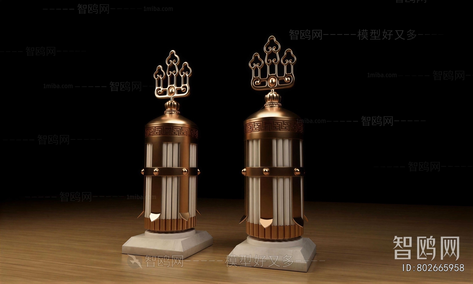 New Chinese Style Decorative Set