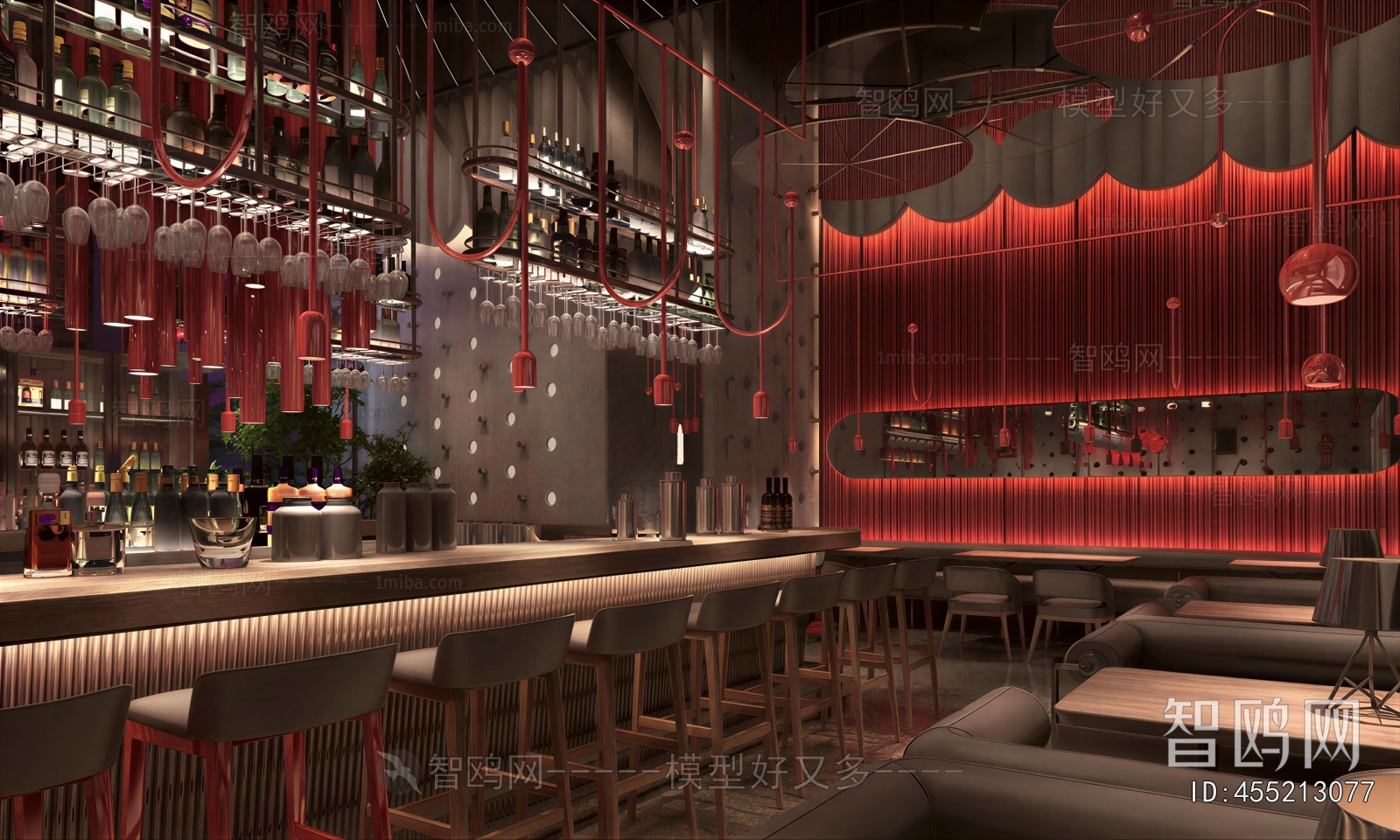 Industrial Style Bar