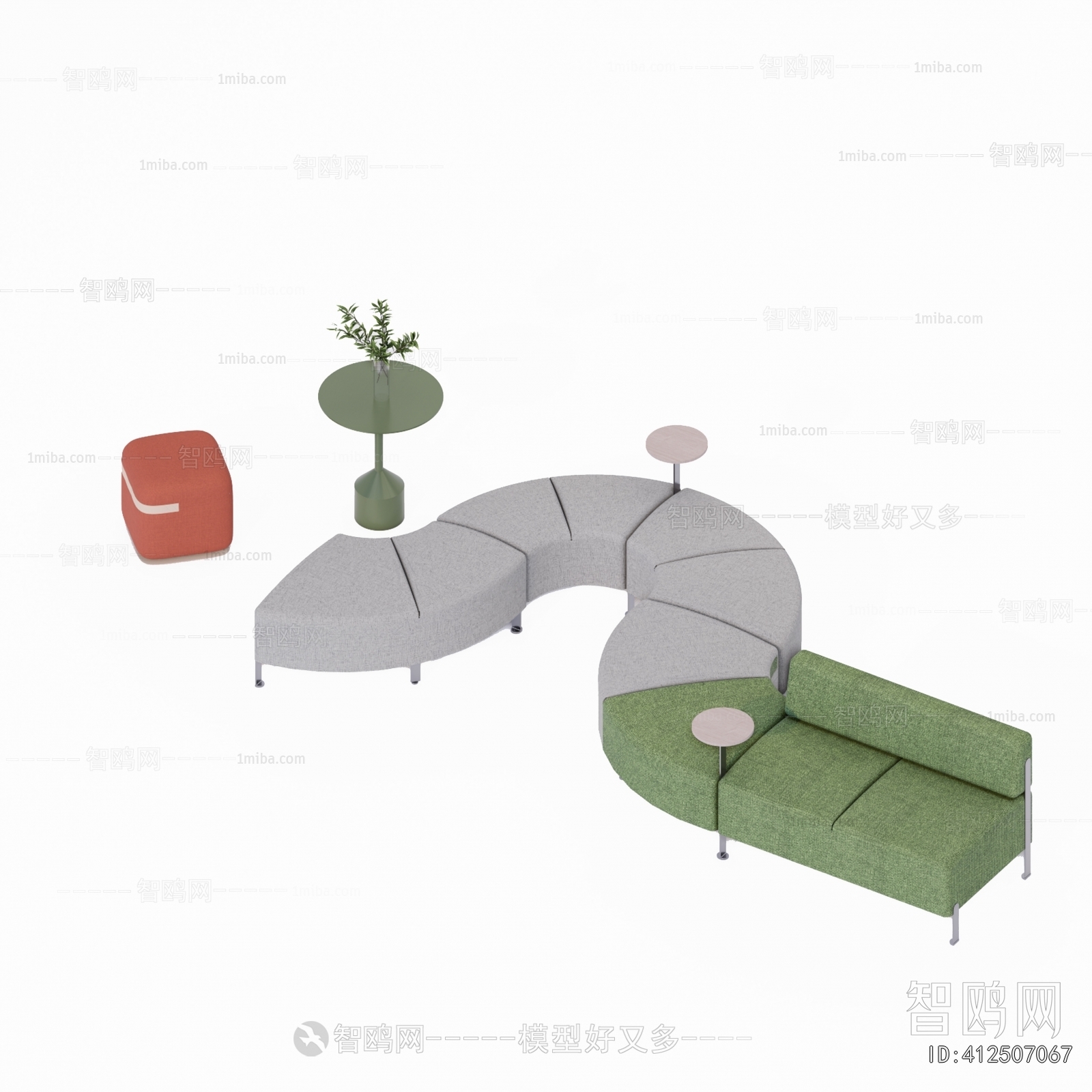 Modern Card Seat Sofa