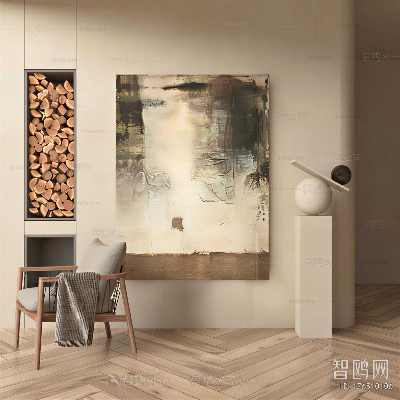 Wabi-sabi Style Painting