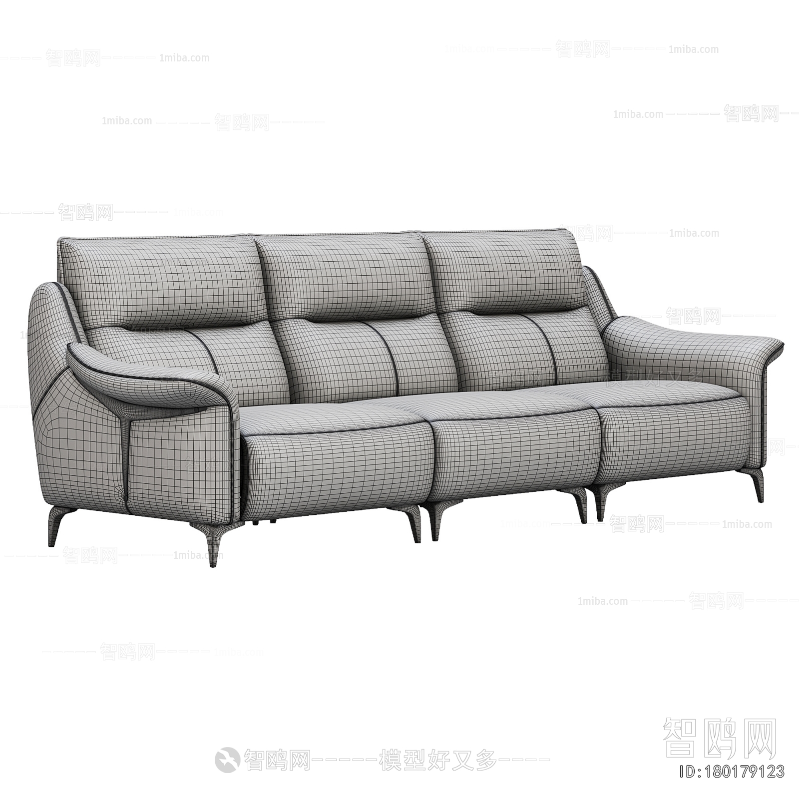 Modern Three-seat Sofa