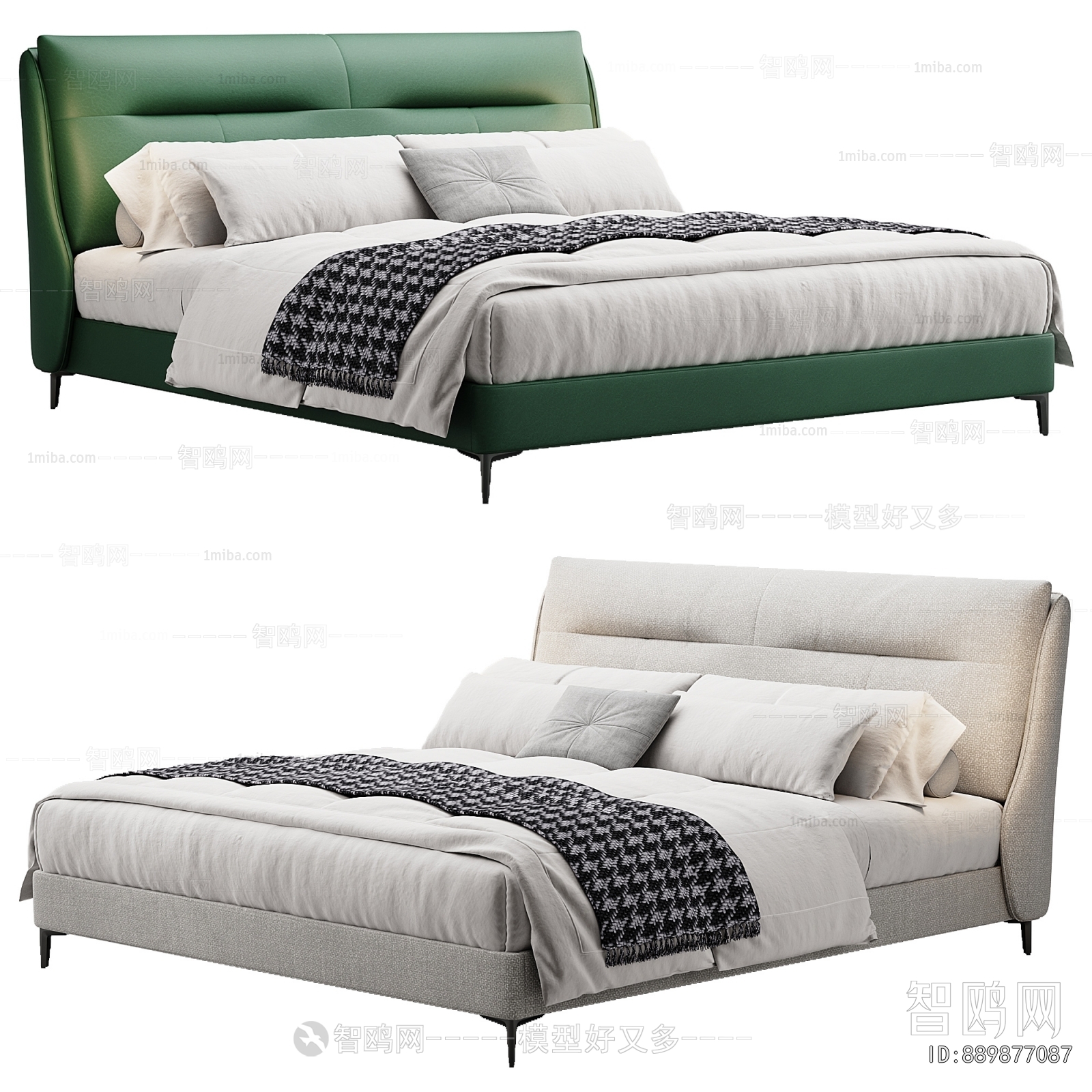 Modern Double Bed