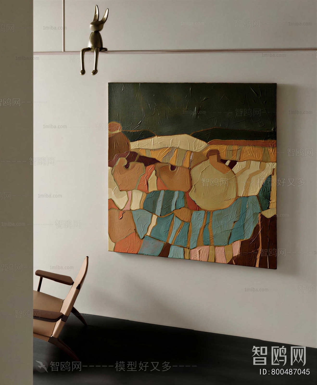 Wabi-sabi Style Painting