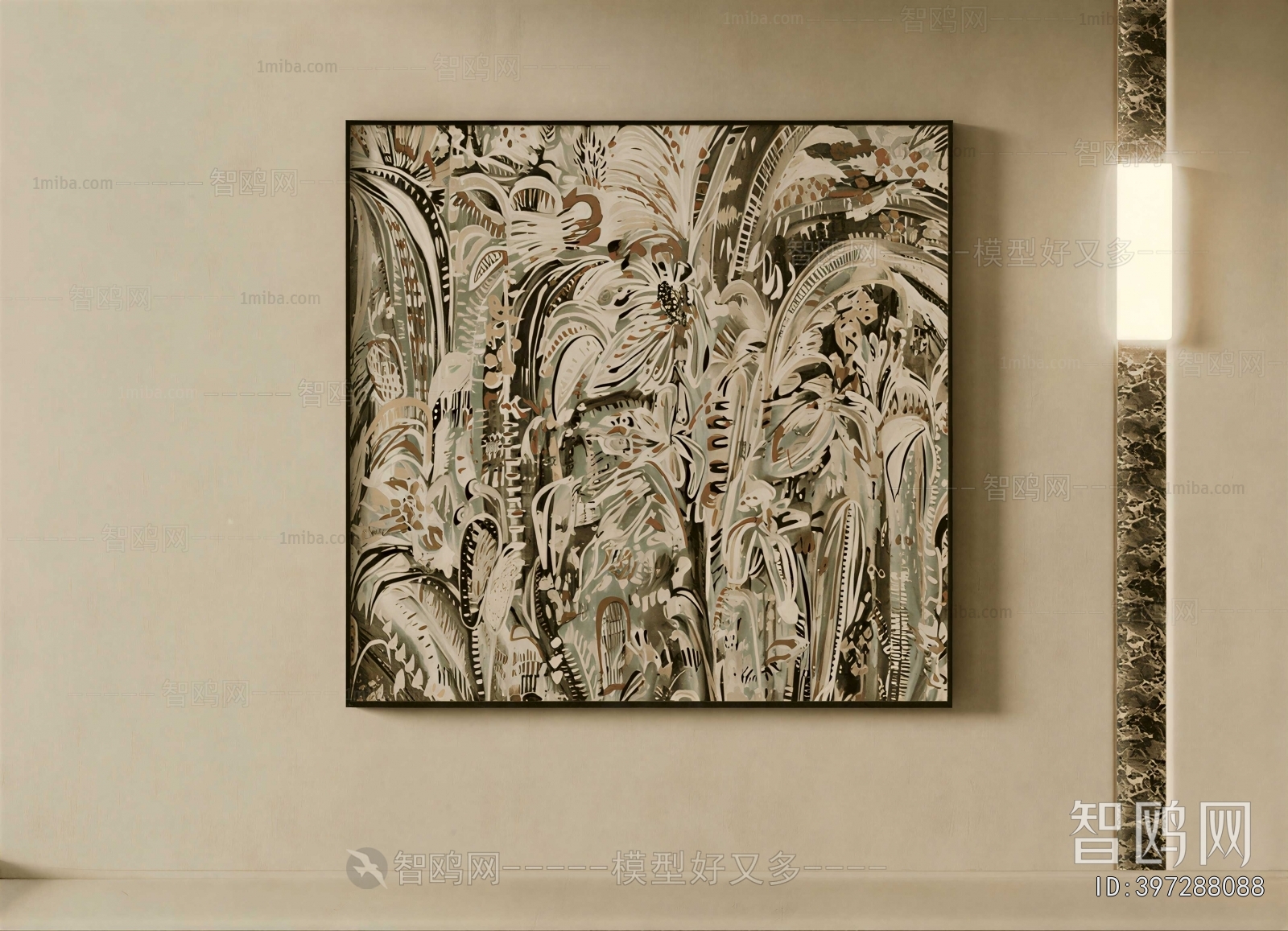 Wabi-sabi Style Painting