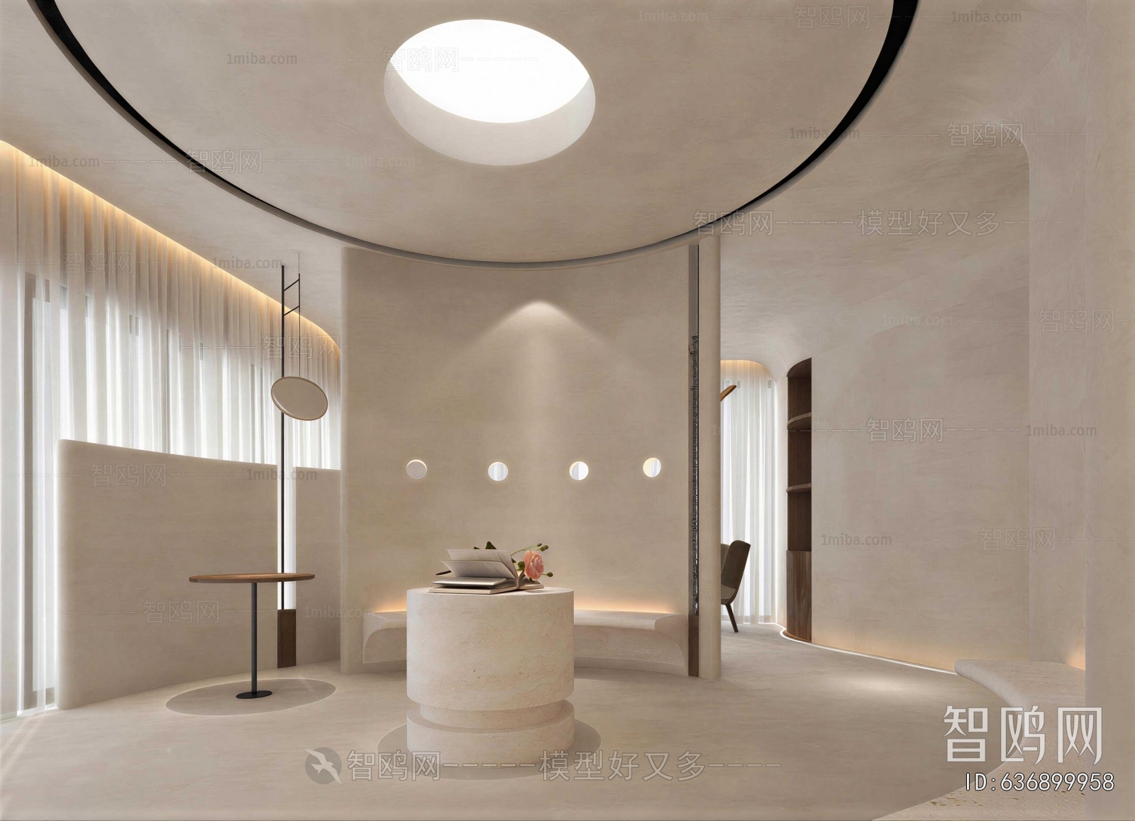 Wabi-sabi Style Beauty Salon
