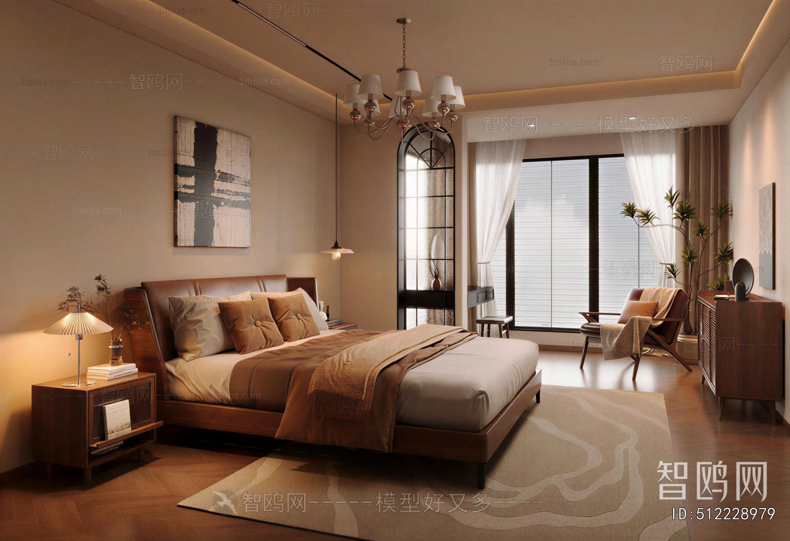 American Style Bedroom