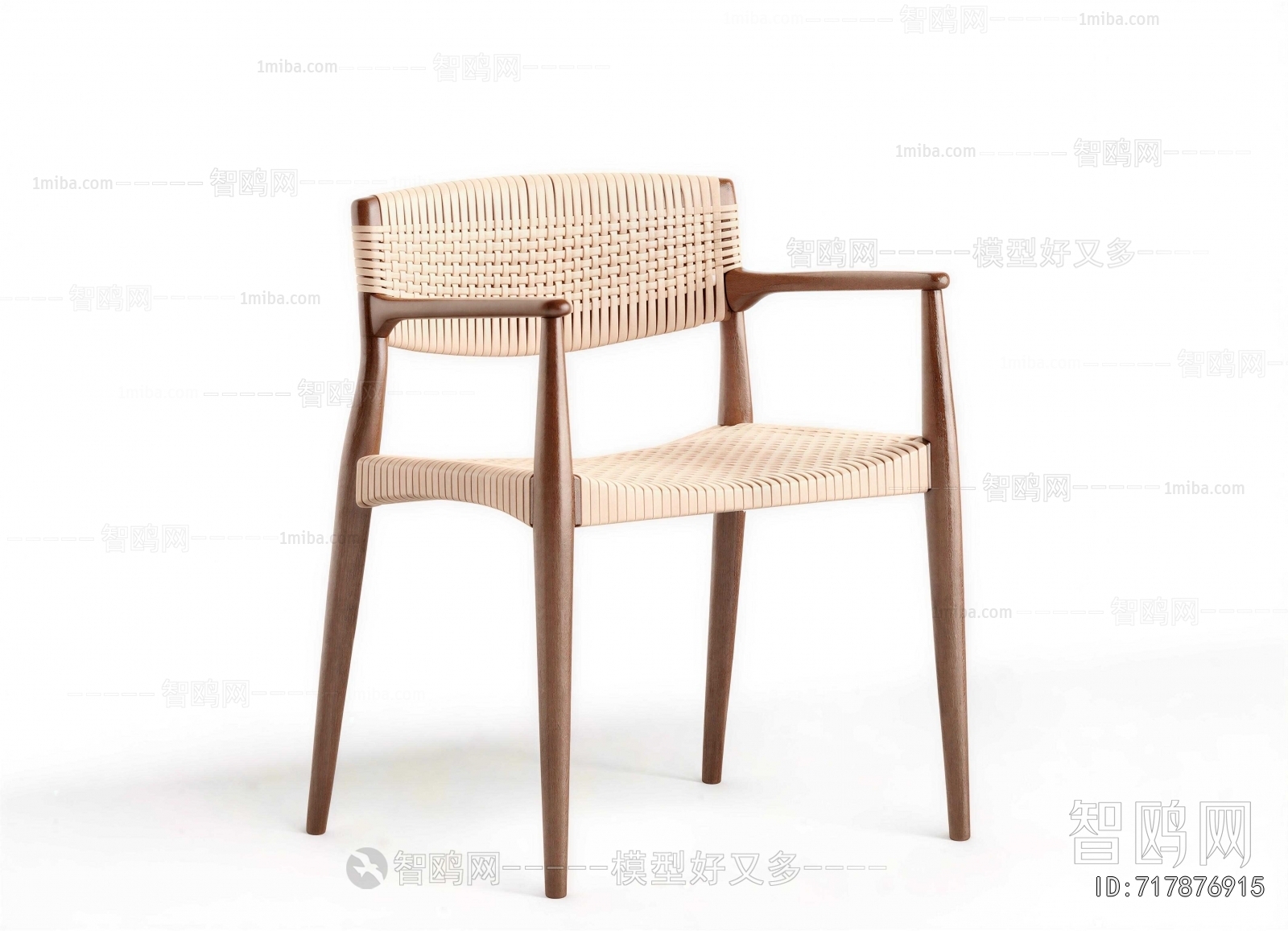 Wabi-sabi Style Single Chair