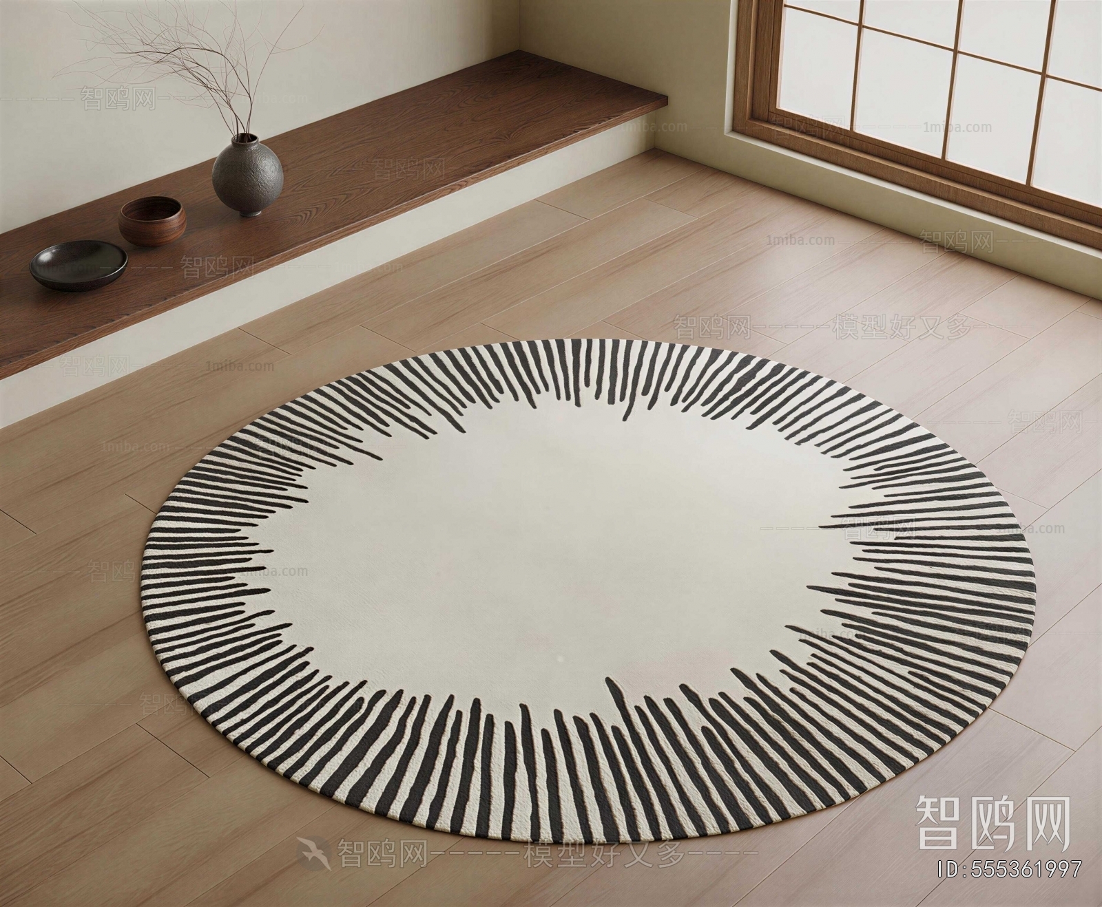 Modern Circular Carpet