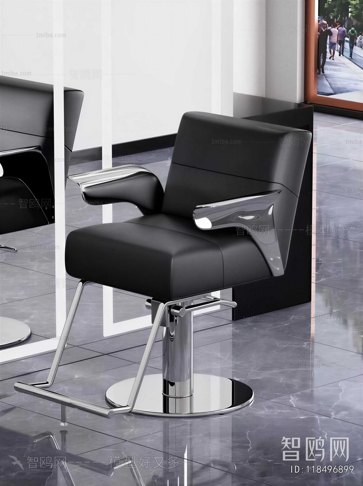 Modern Barber Chair
