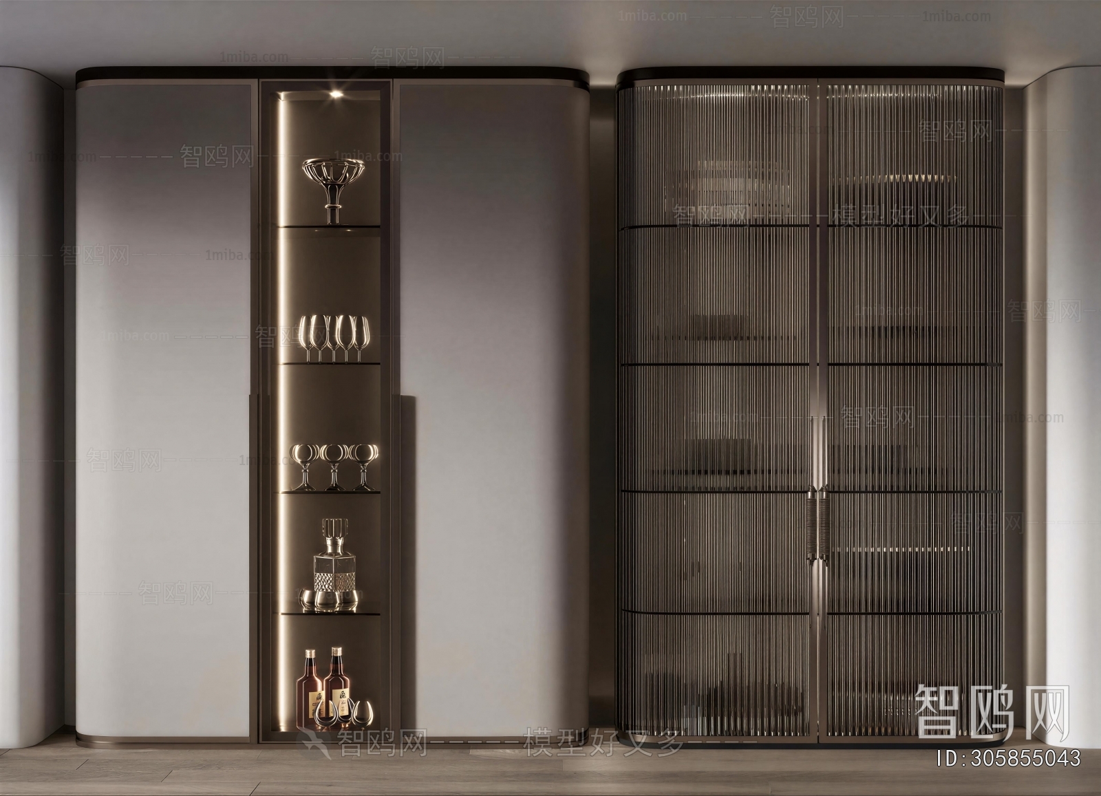 Modern Wine Cabinet