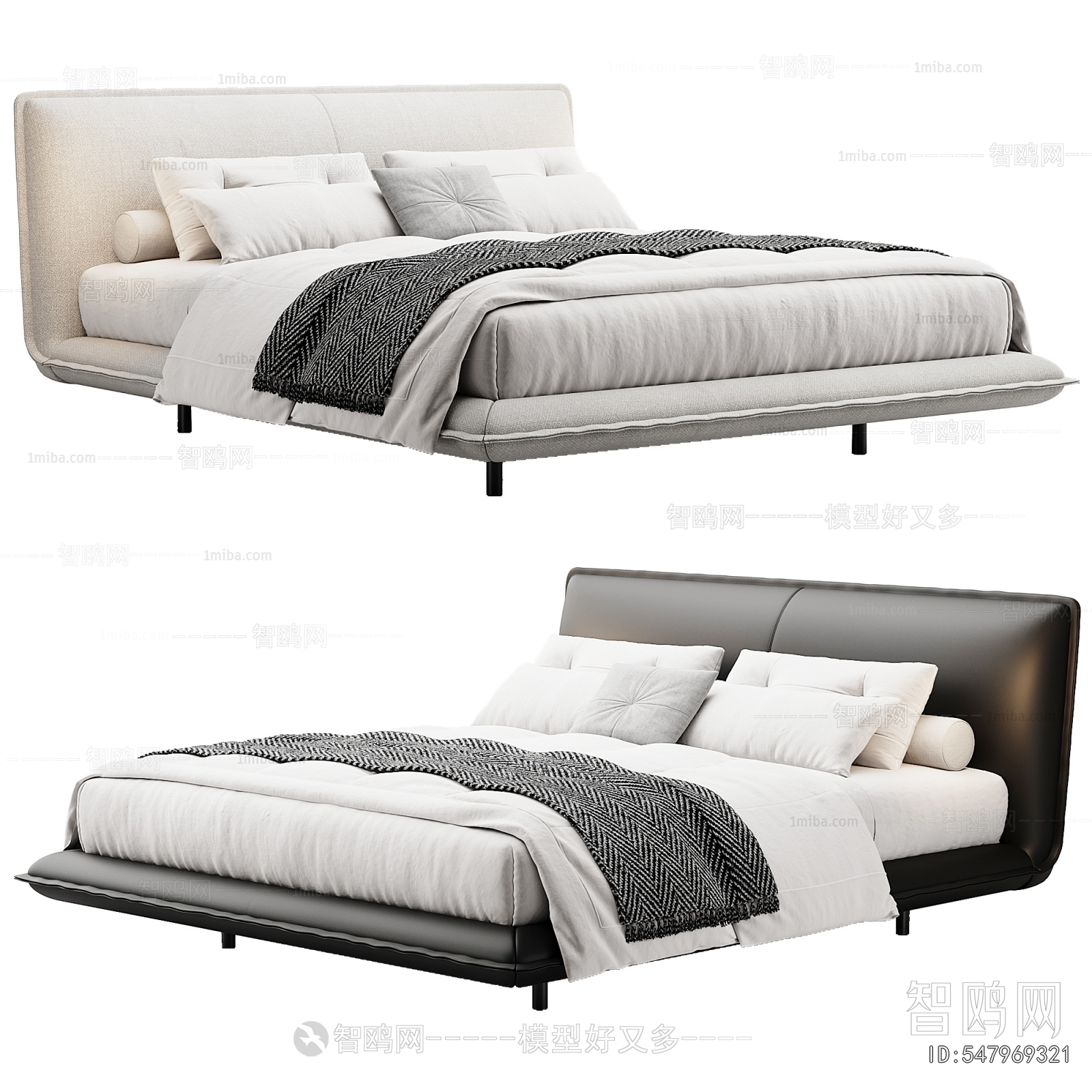 Modern Double Bed