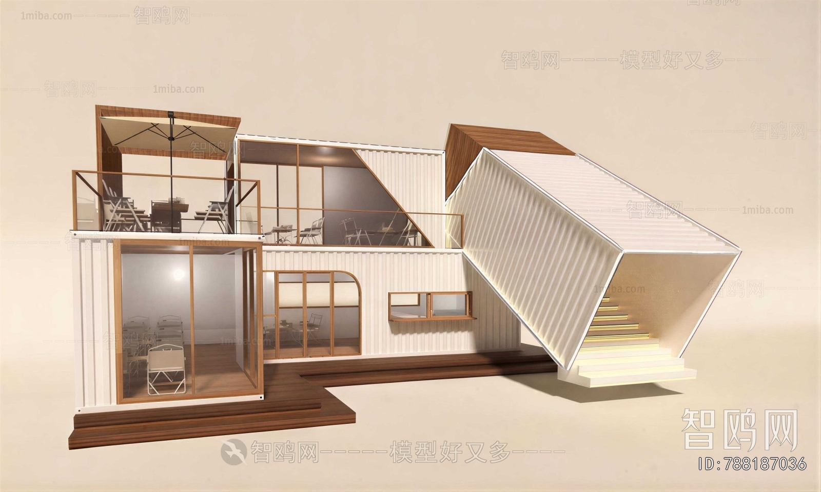 Modern Appearance Of Commercial Building