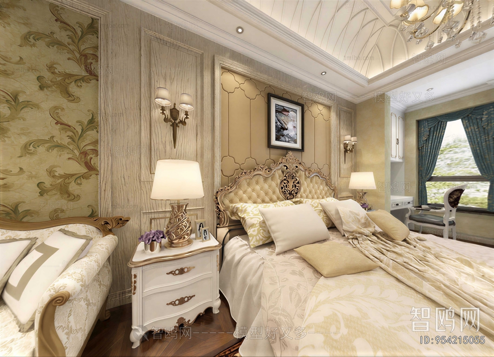 European Style Bedroom