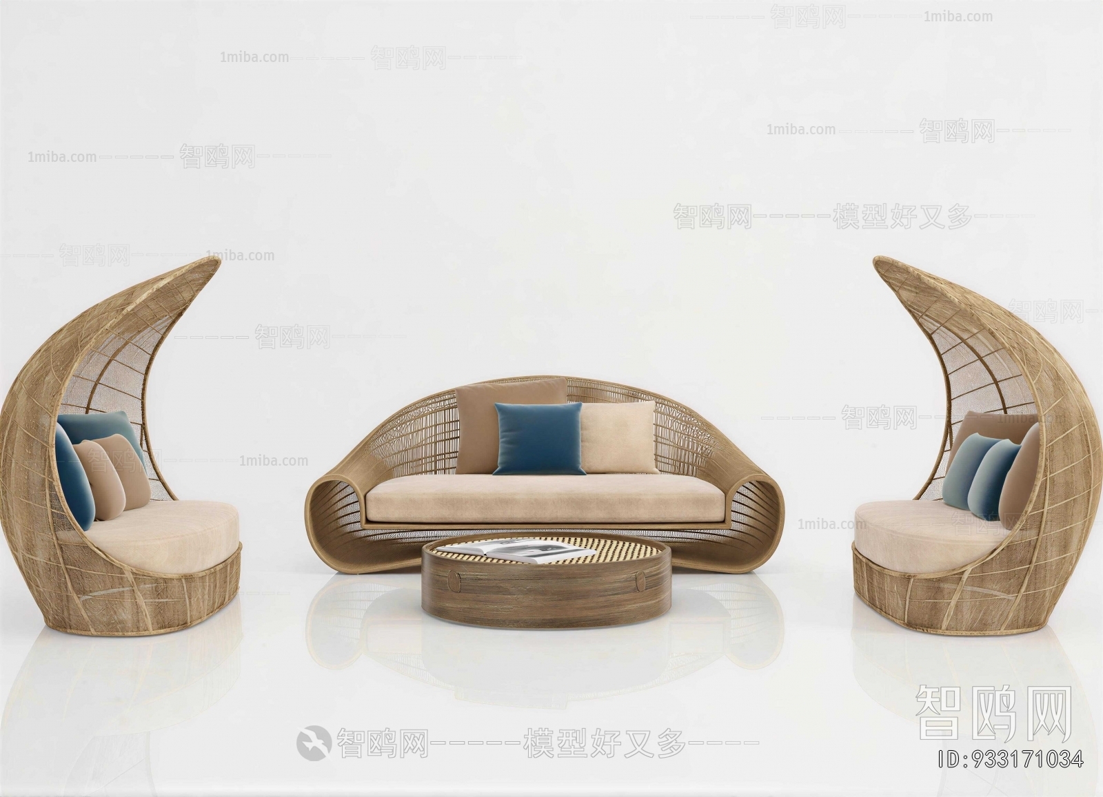 Southeast Asian Style Outdoor Sofa
