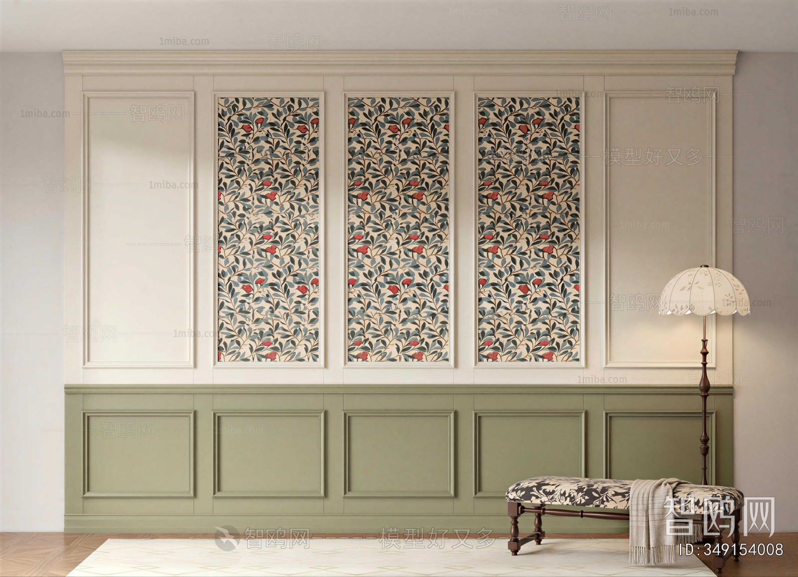 American Style TV Wall