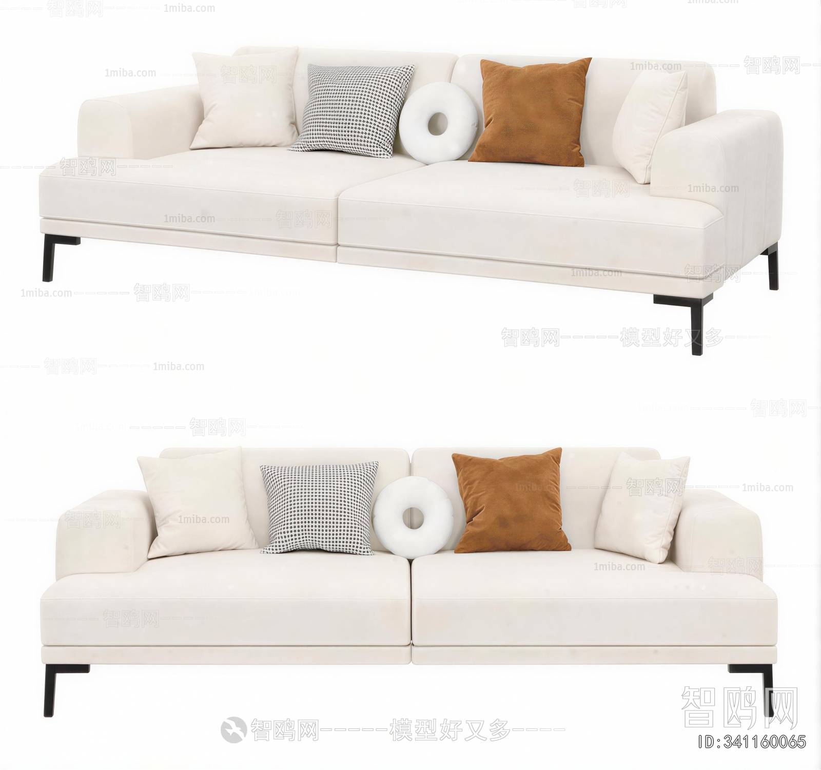 Modern Multi Person Sofa
