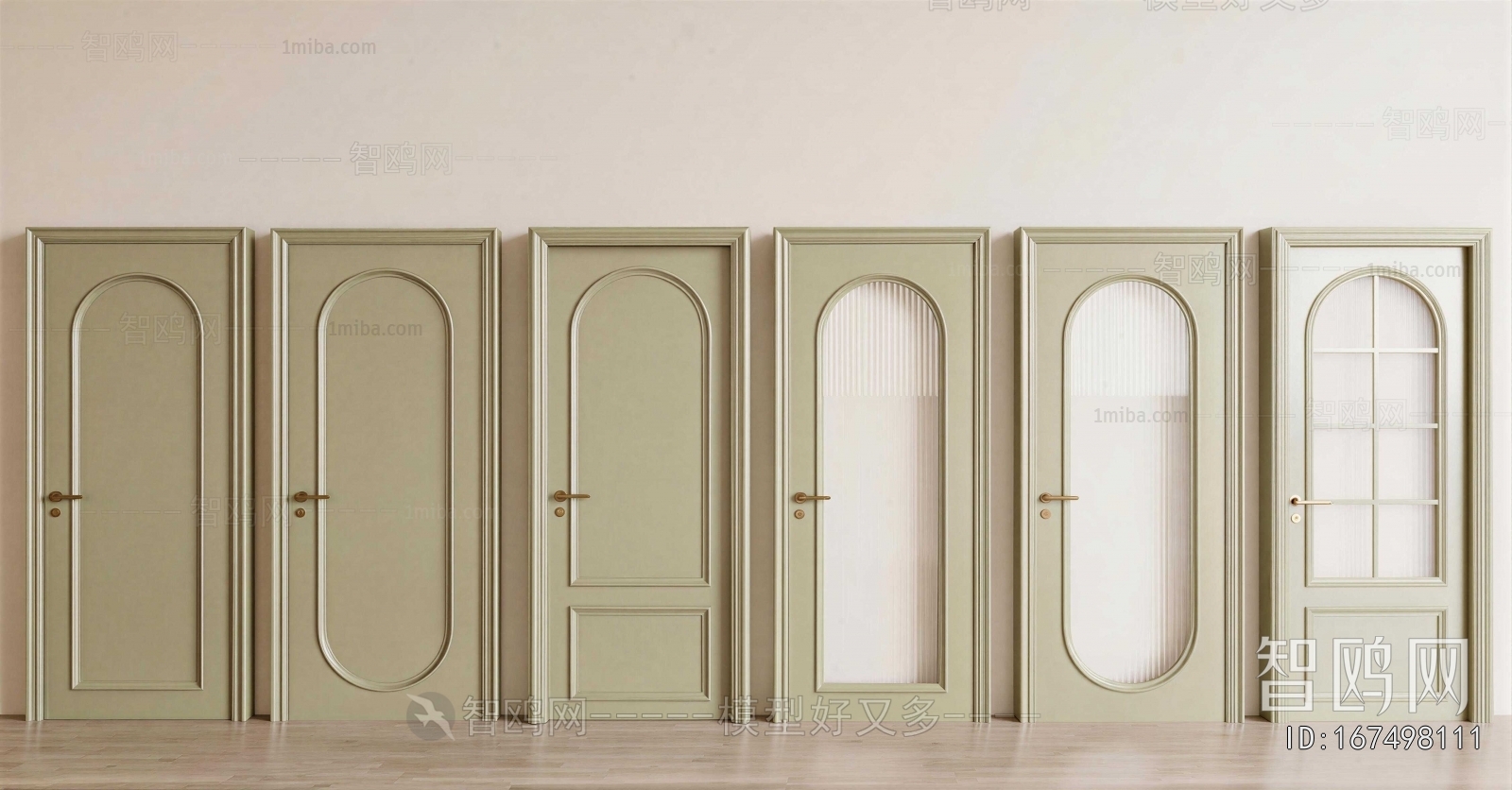 French Style Single Door