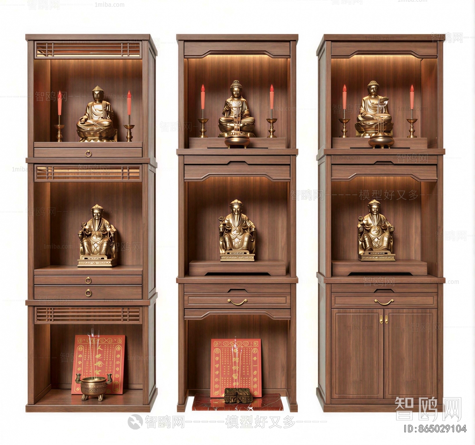 New Chinese Style Buddhist Niche