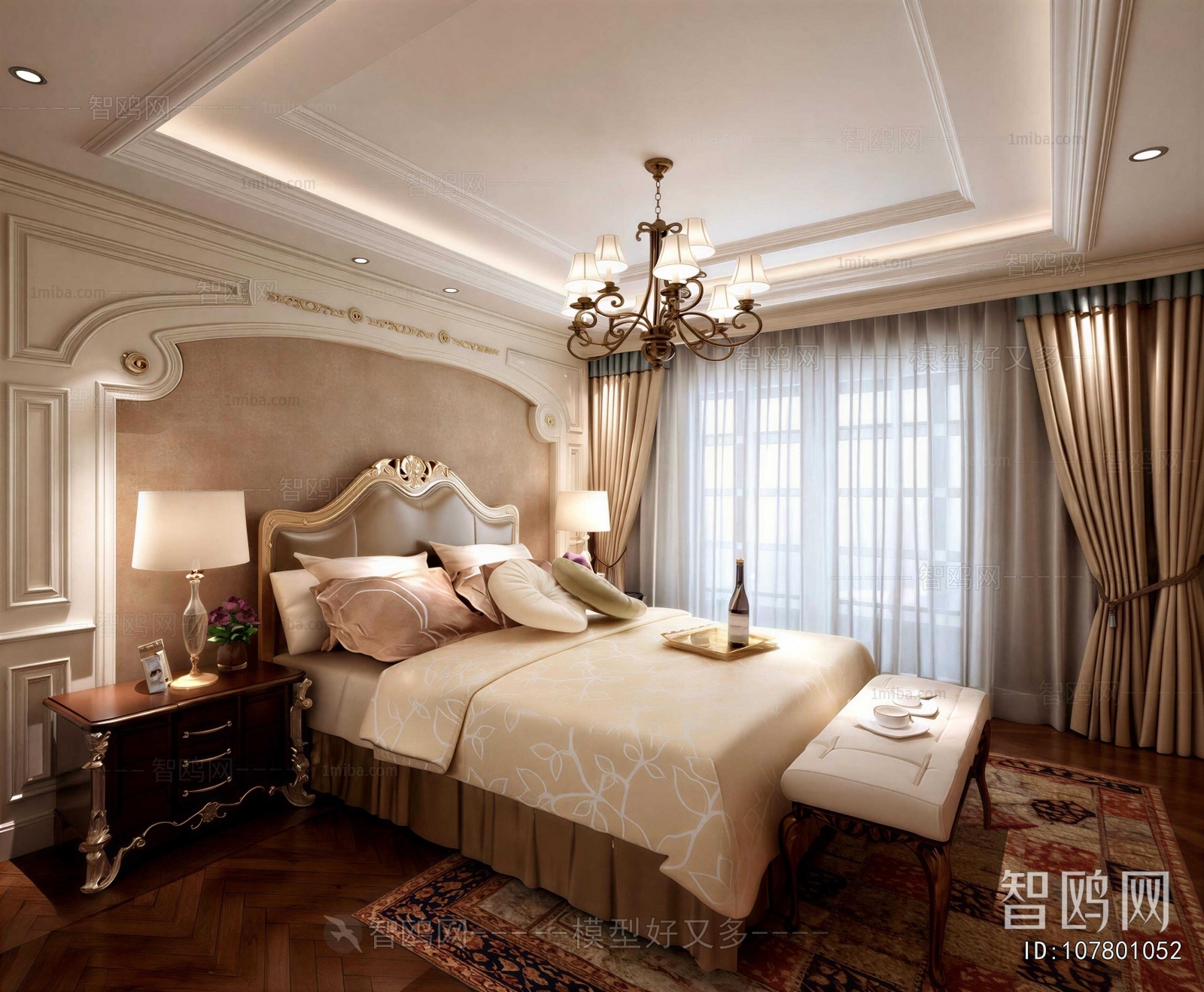 American Style Bedroom