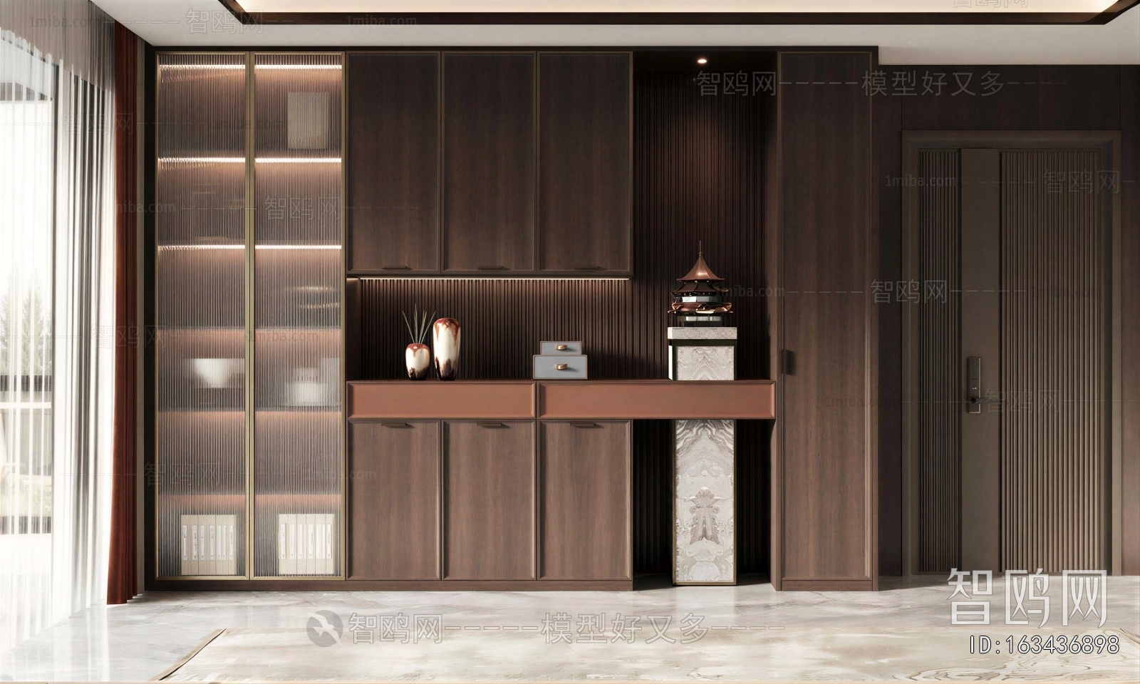 New Chinese Style Sideboard