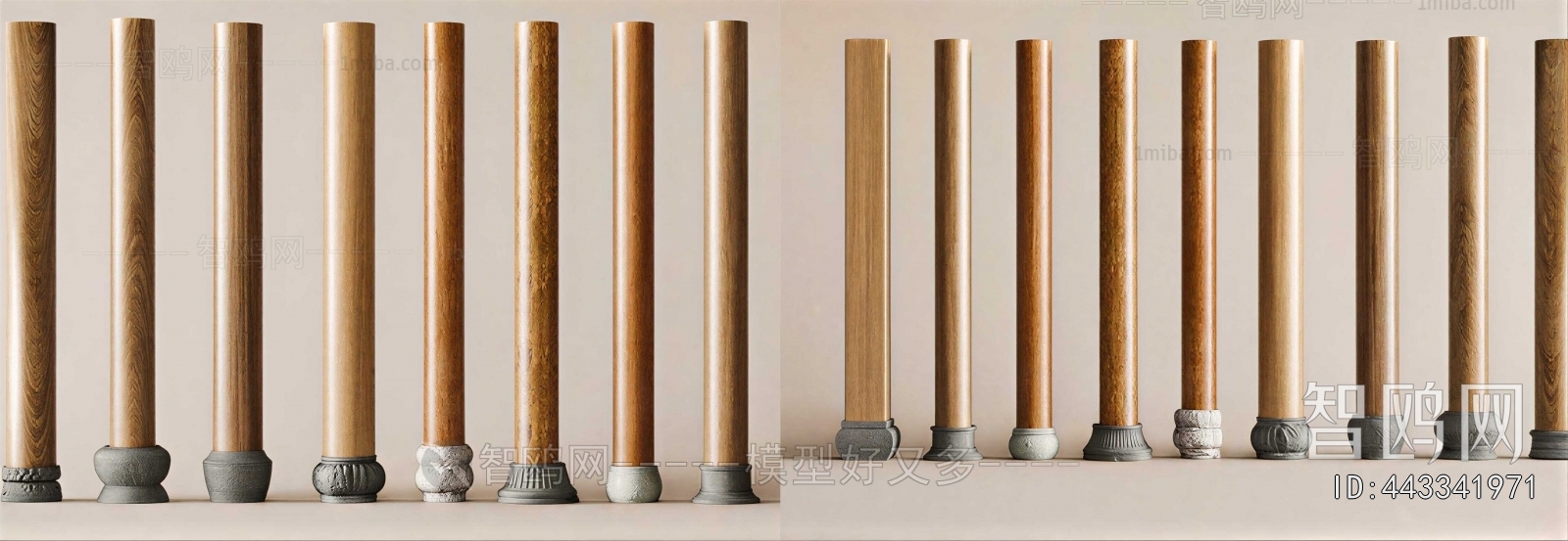 New Chinese Style Column
