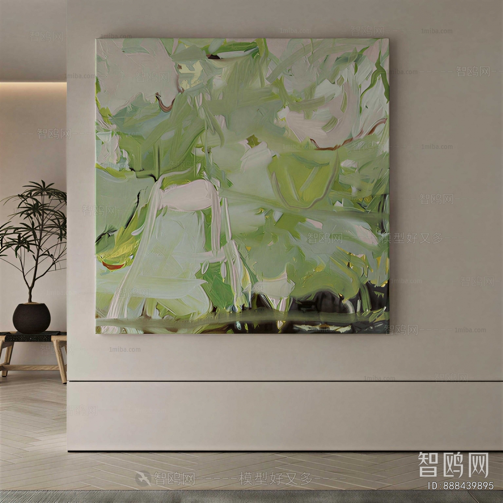 Wabi-sabi Style Painting