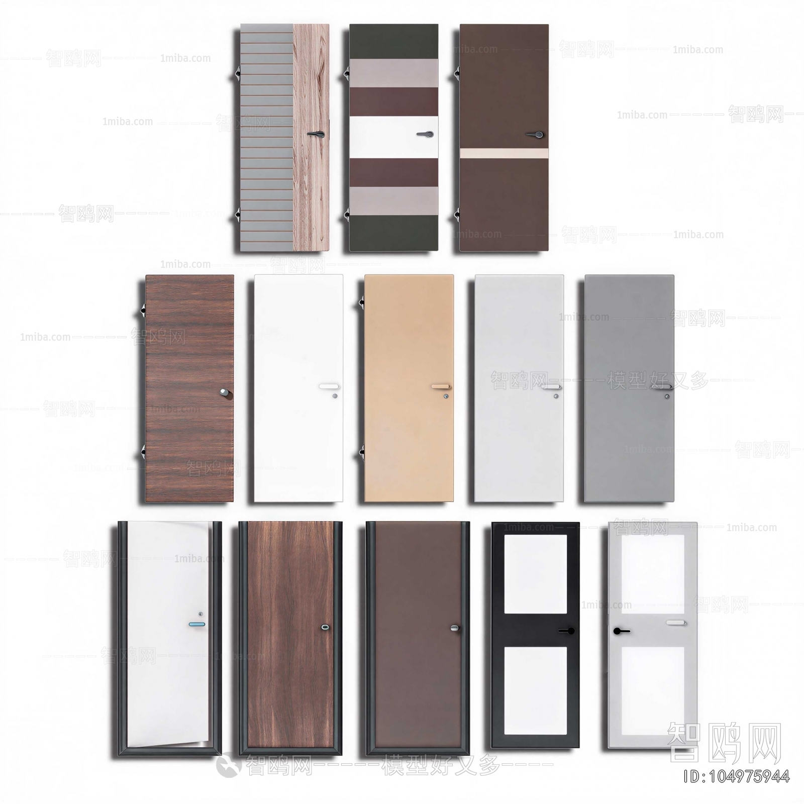 Modern Single Door