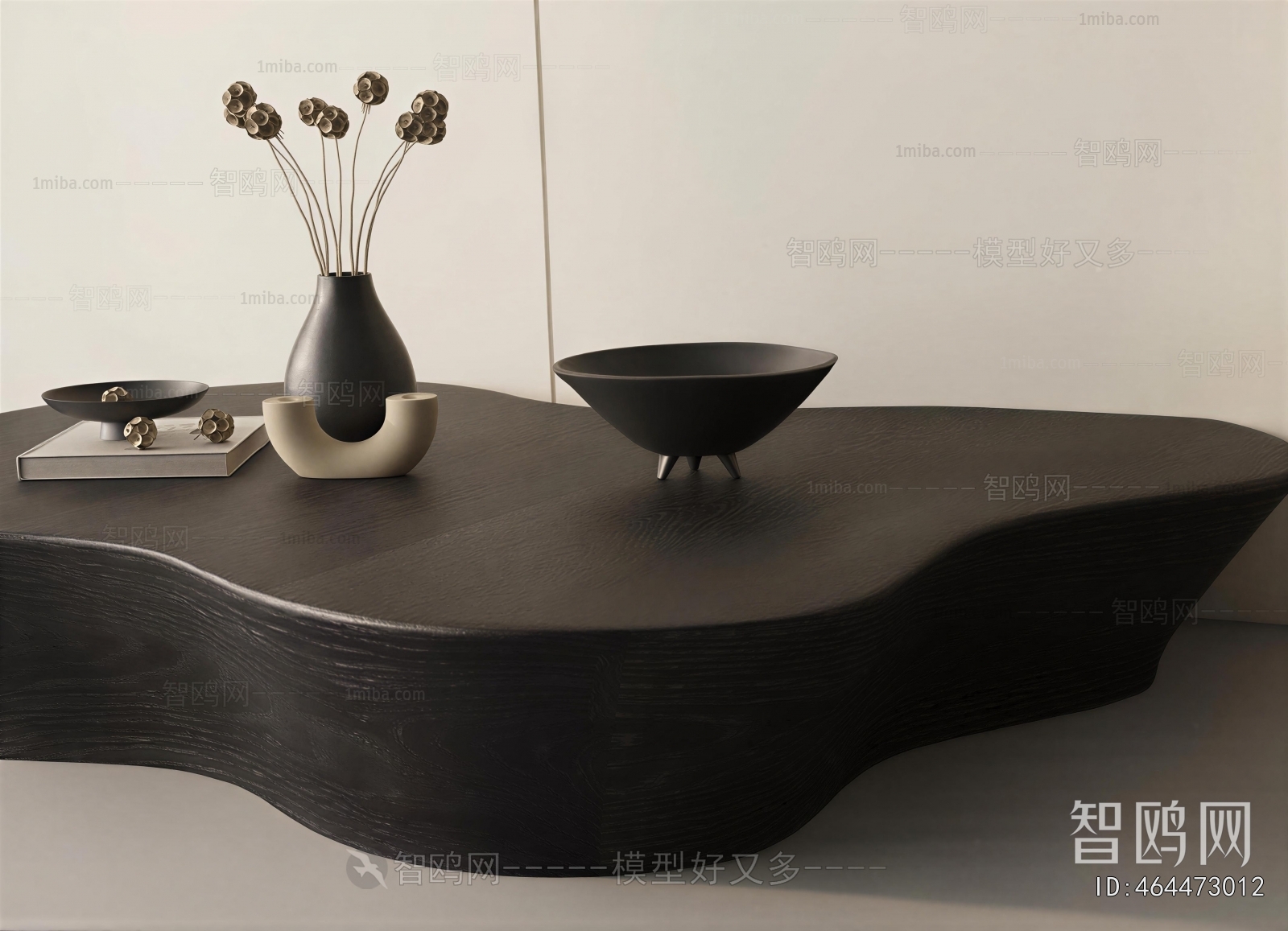 Wabi-sabi Style Coffee Table