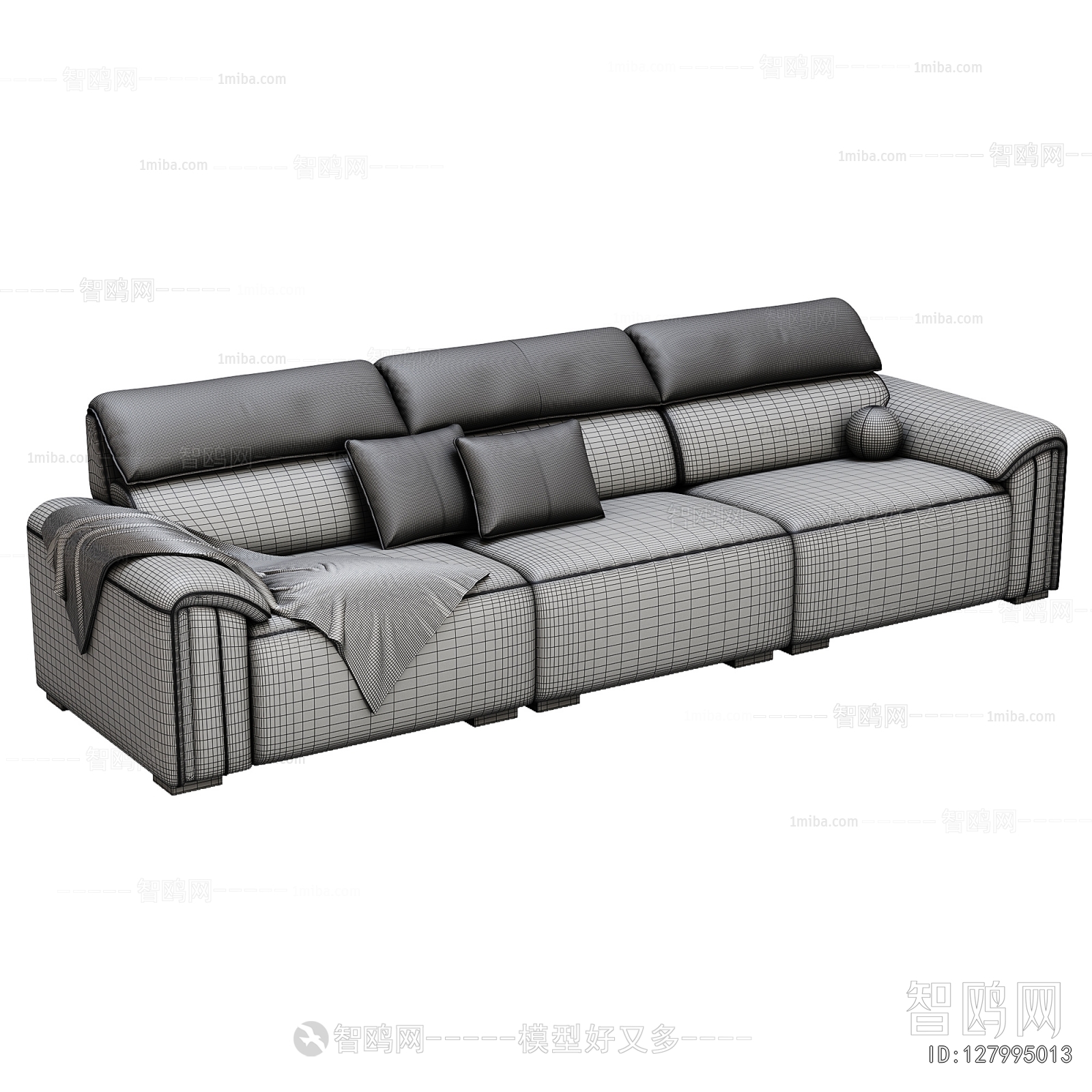 Modern Three-seat Sofa