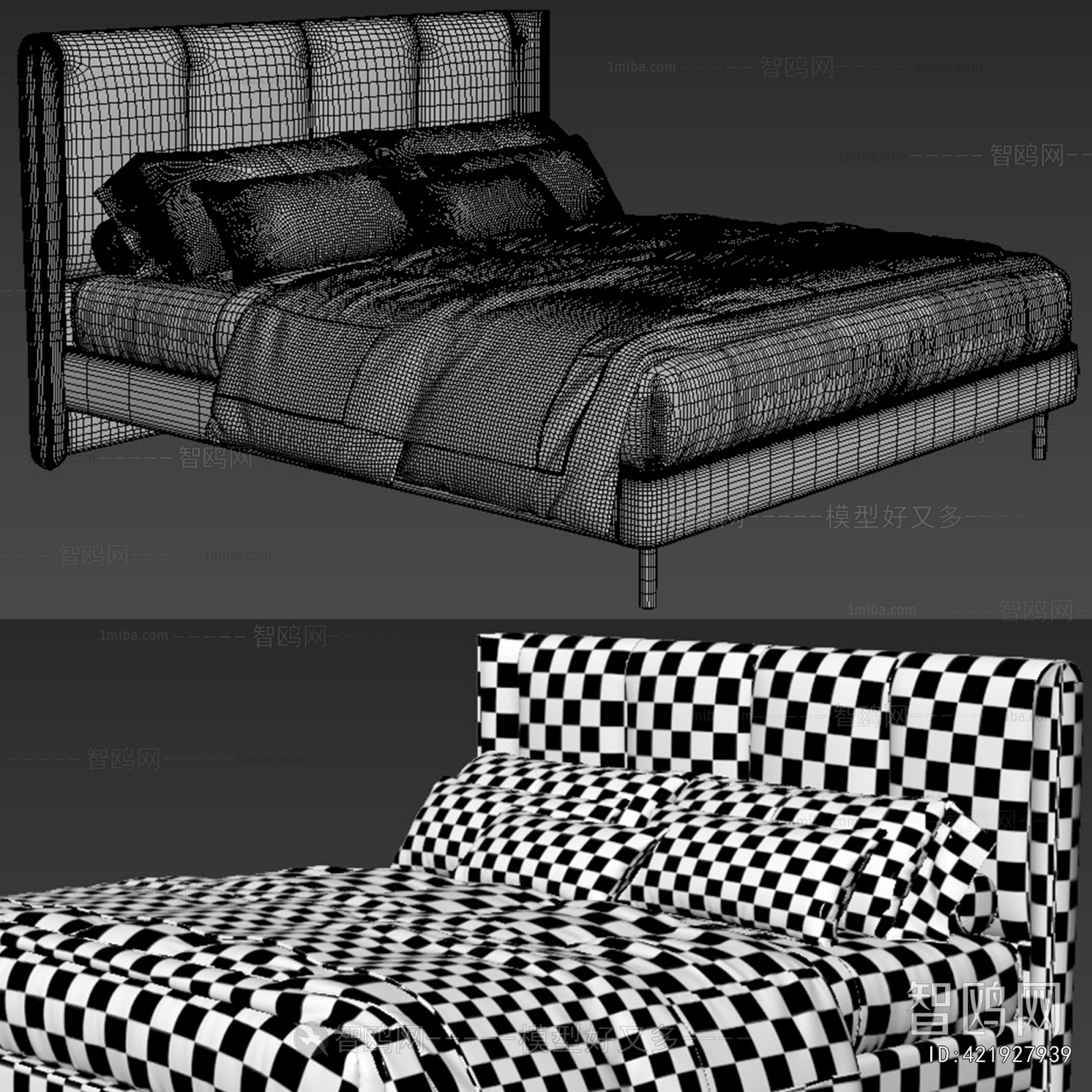 Modern Double Bed
