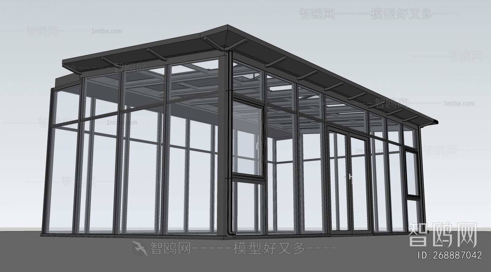 Modern Glass Sun Room