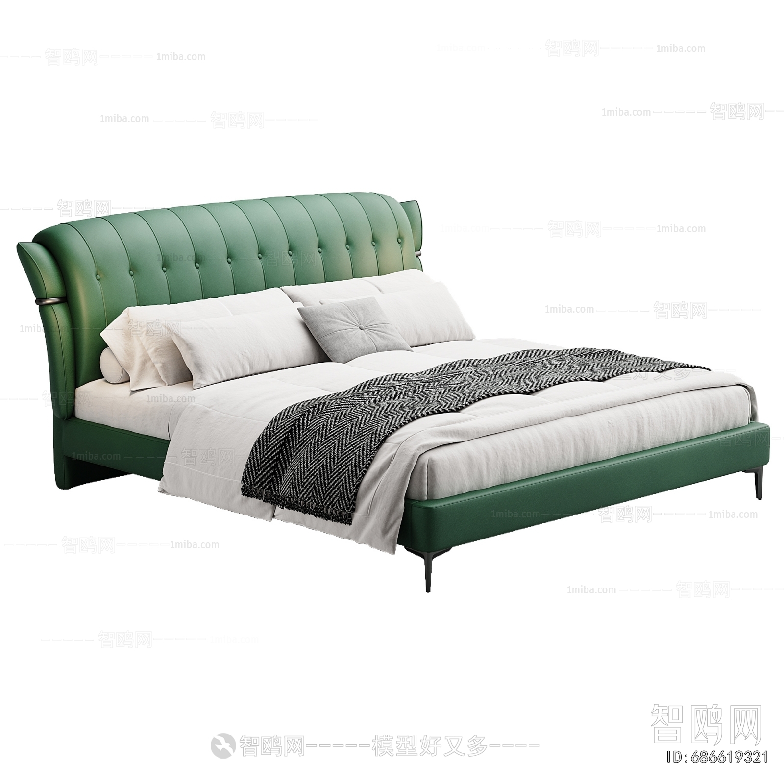 Modern Double Bed