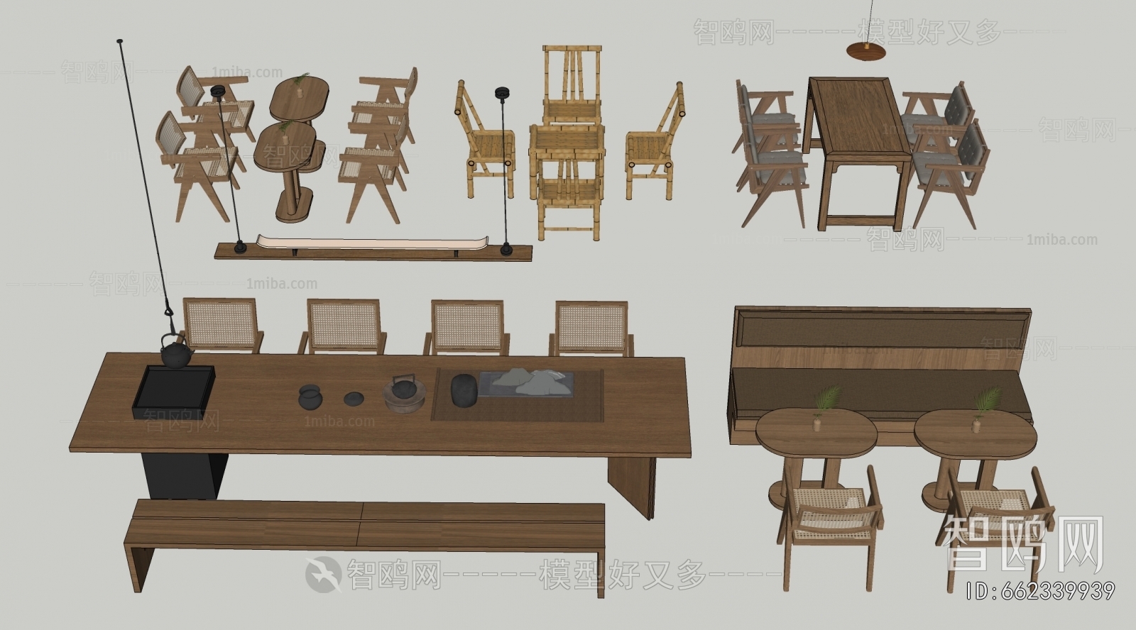 New Chinese Style Dining Table And Chairs