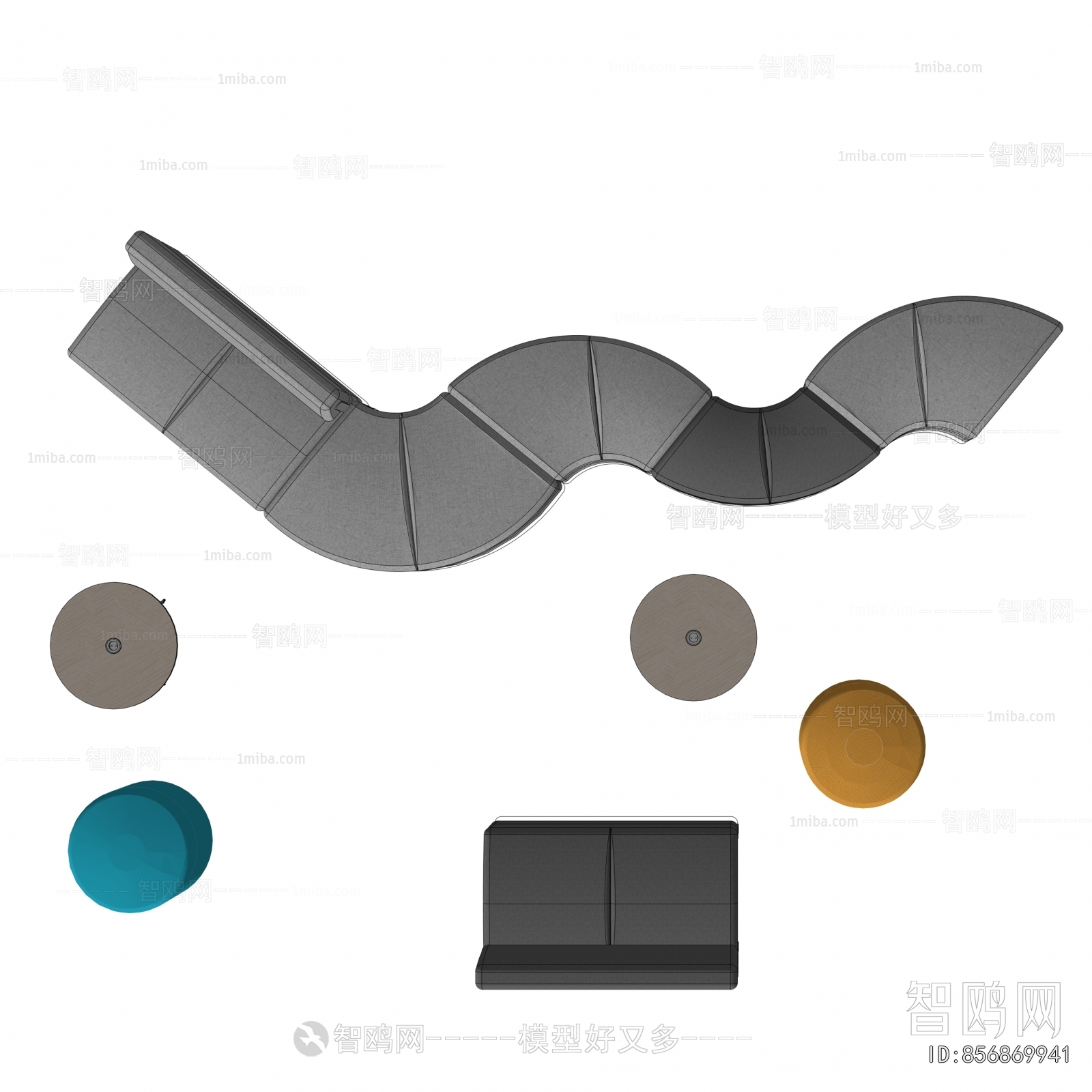 Modern Card Seat Sofa