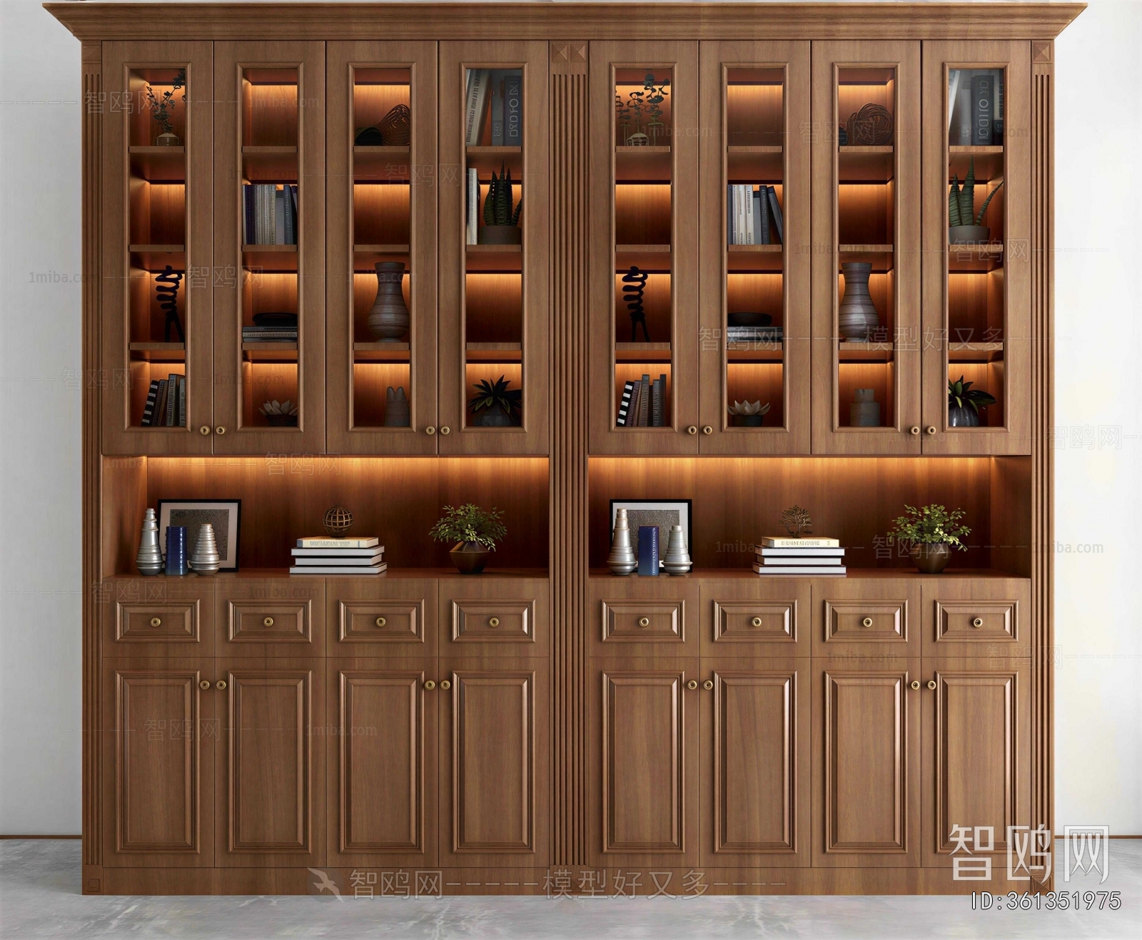 New Chinese Style Bookcase