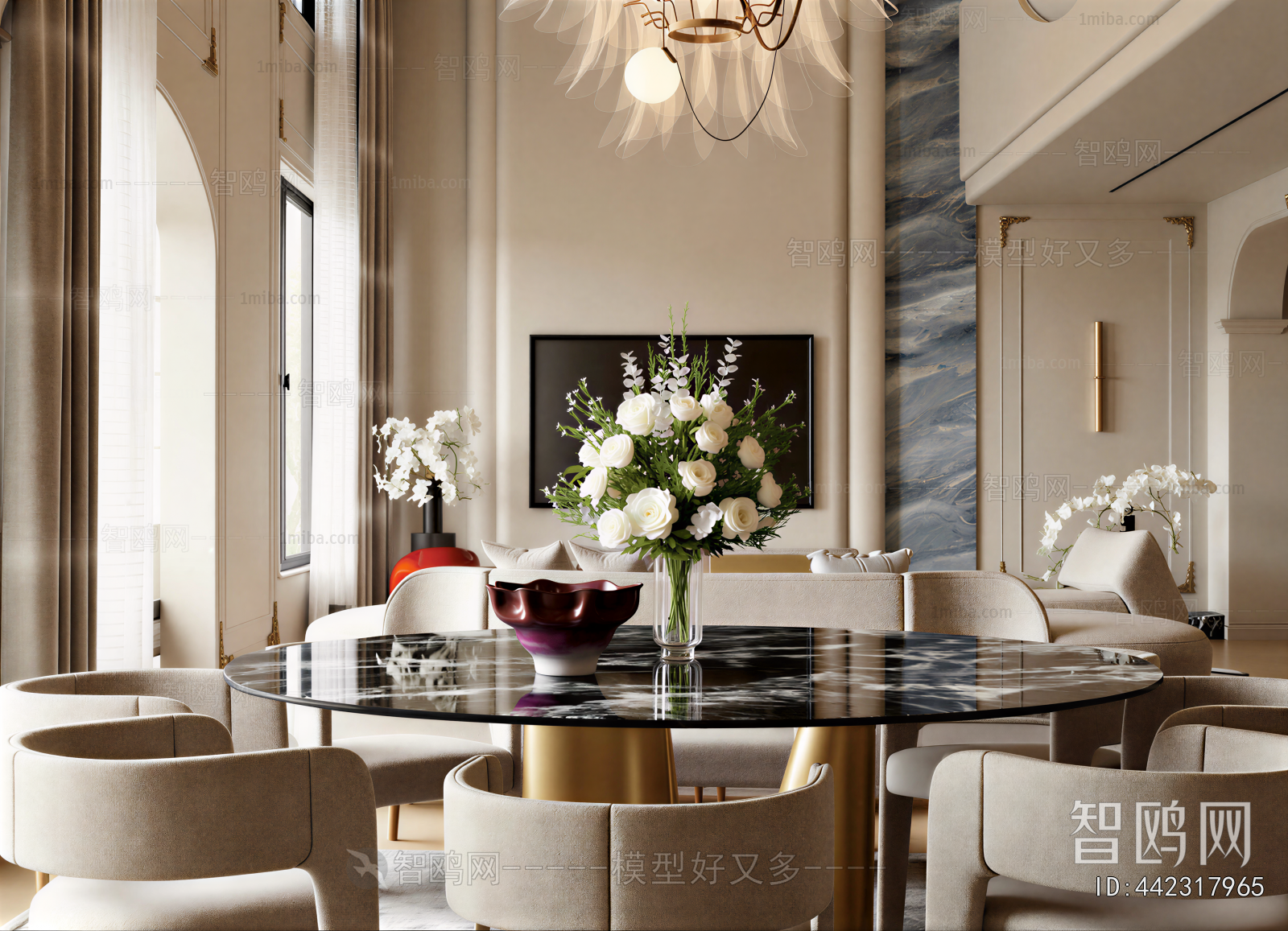 French Style Dining Room