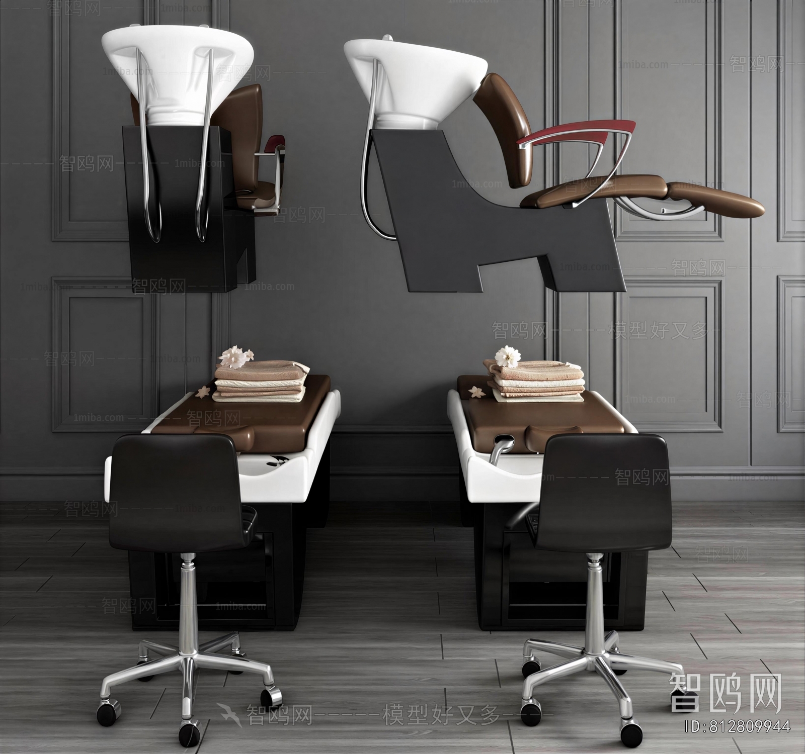 Modern Barber Chair