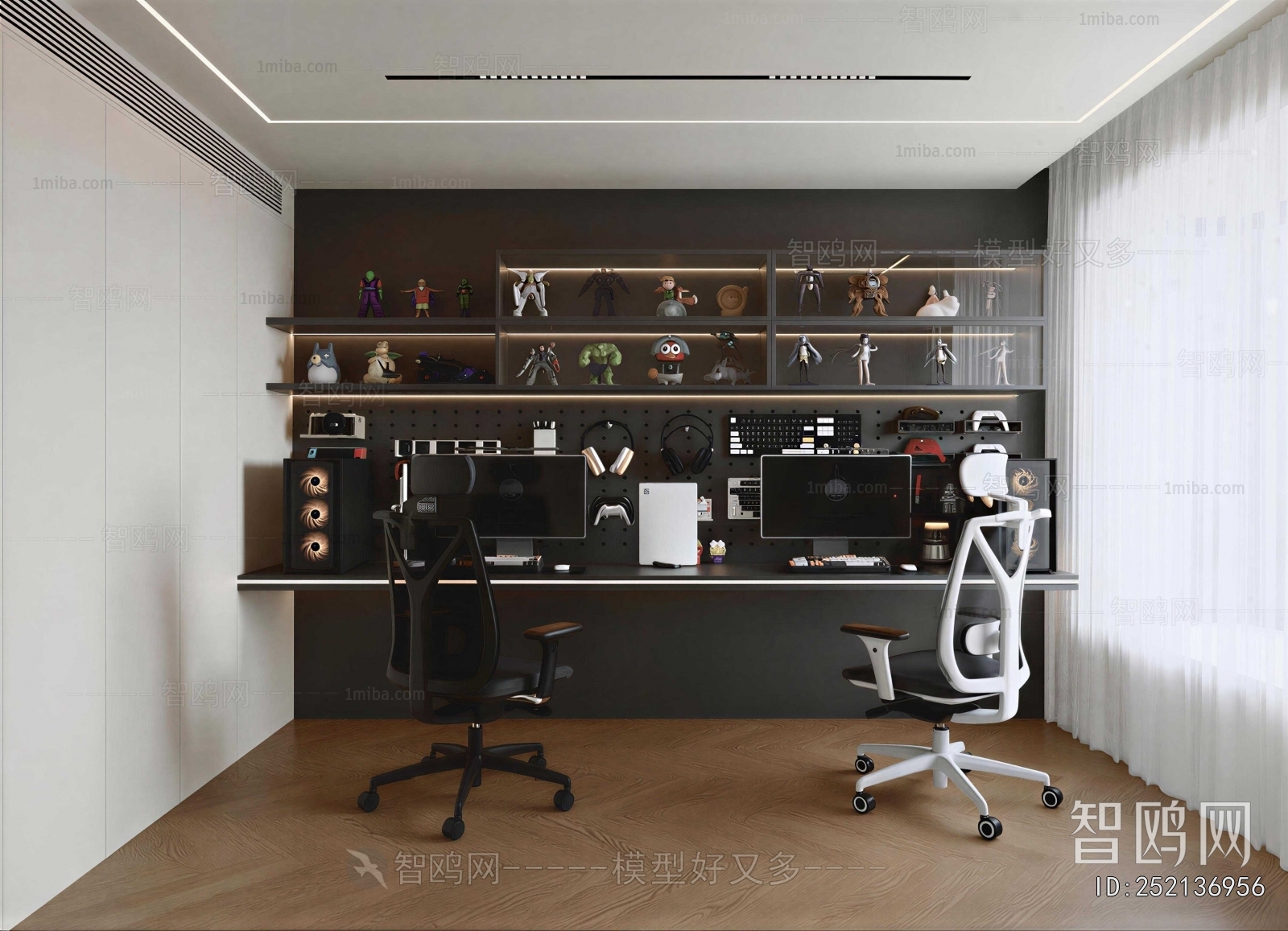 Modern E-sports Room