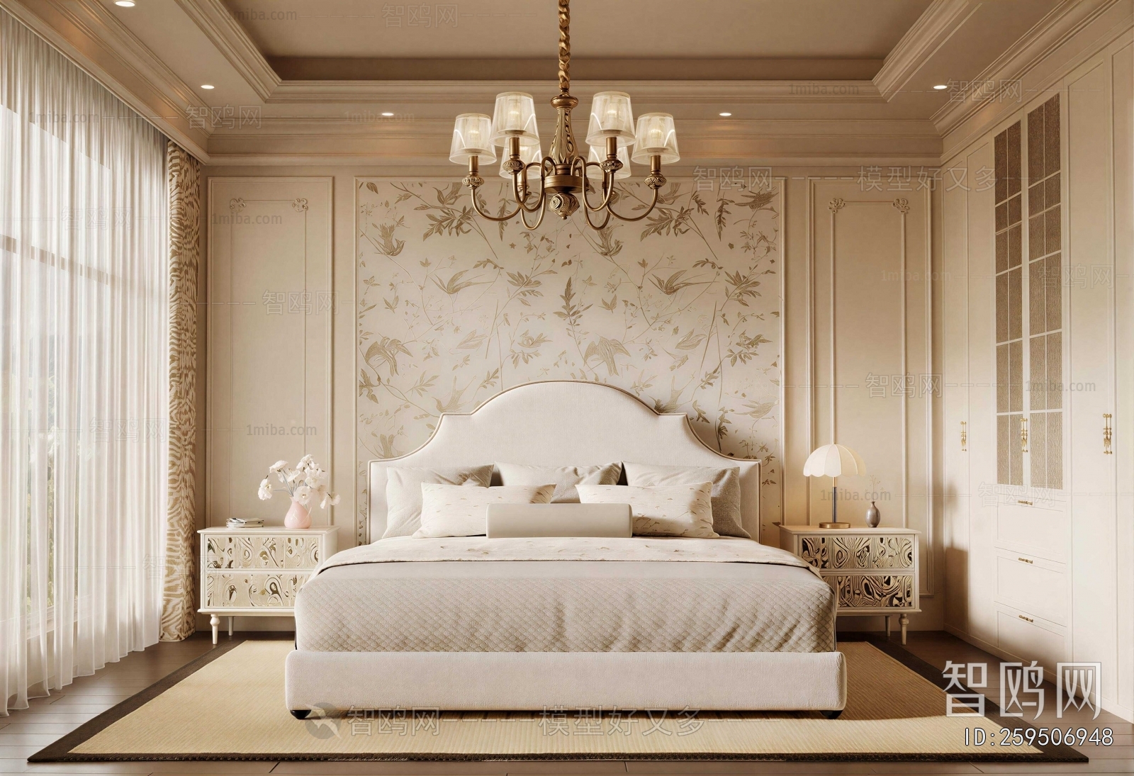 French Style Bedroom