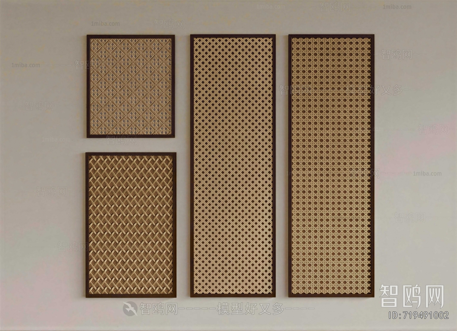 Wabi-sabi Style Wall Panel