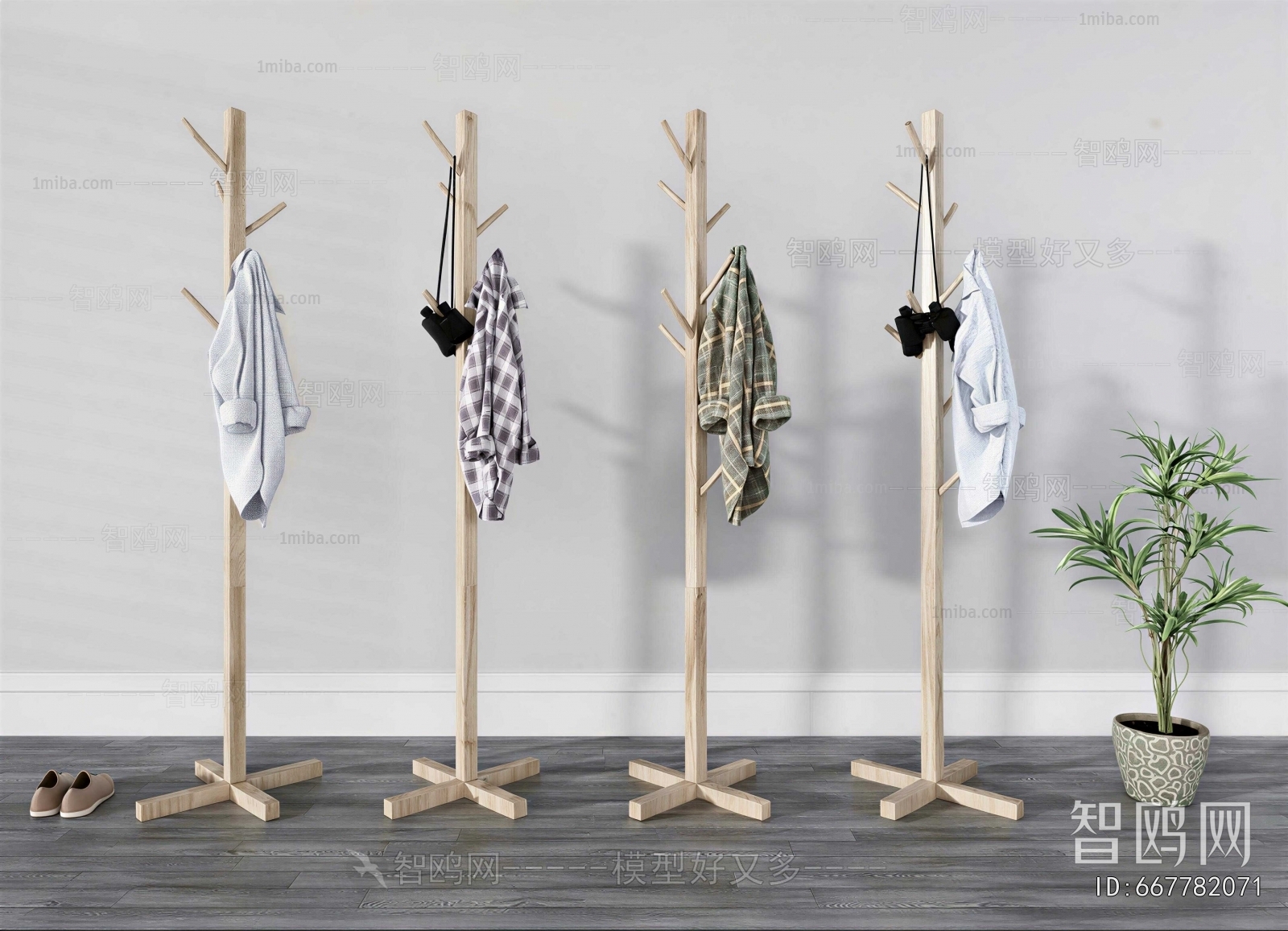 Nordic Style Coat Hanger