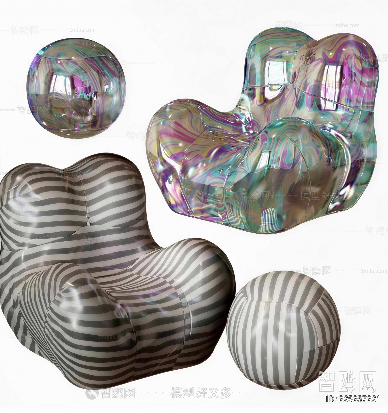 Modern Beanbag