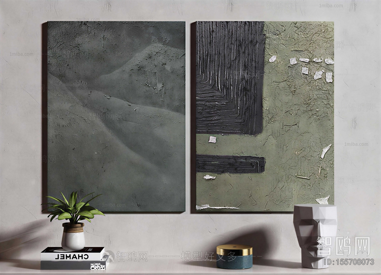 Wabi-sabi Style Painting