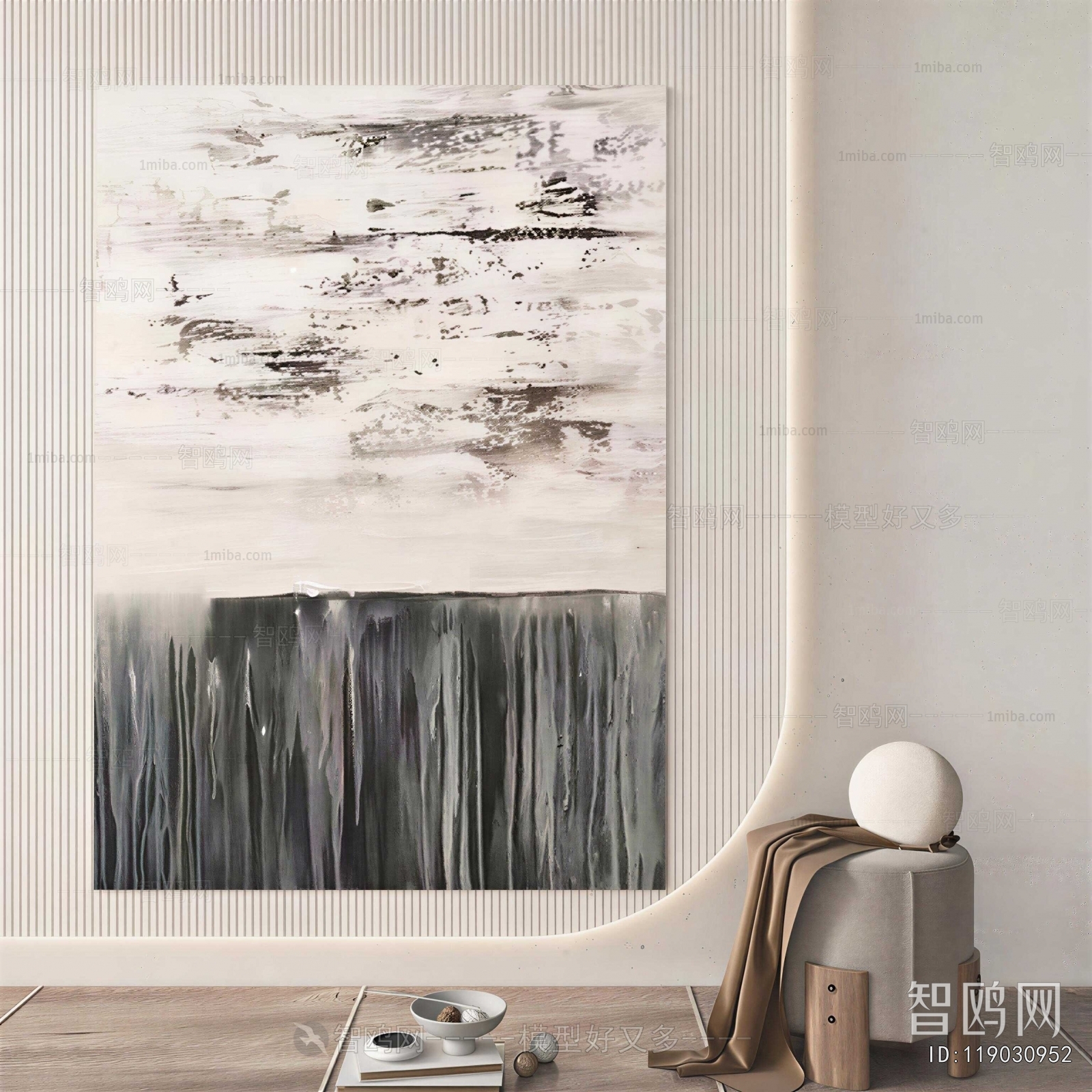 Wabi-sabi Style Painting